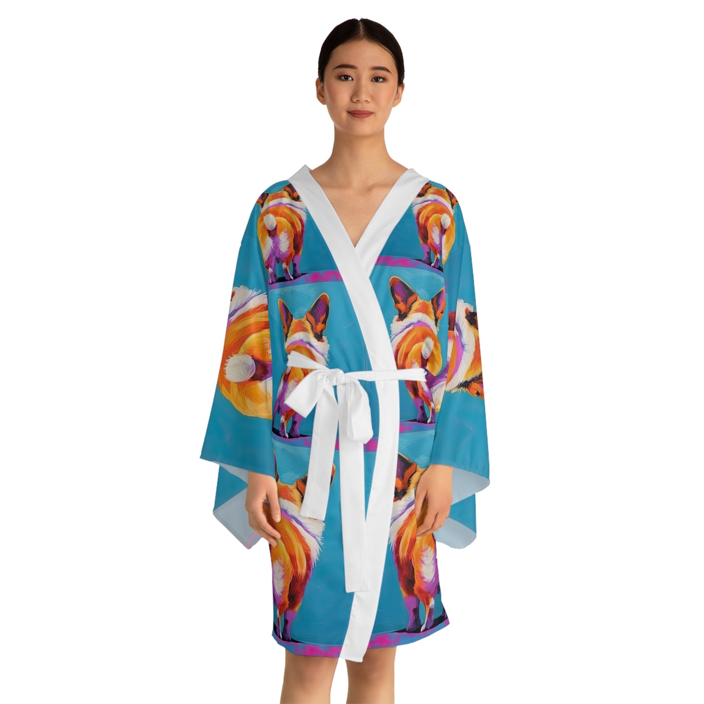 Corgi Butt Kimono Robe