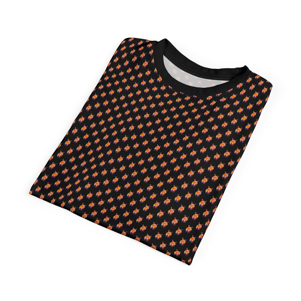 A Whole Lotta Tush Unisex Bold Designer Tee - Tiny Corgi Butt Motif Beyond Belief on Phantom Black