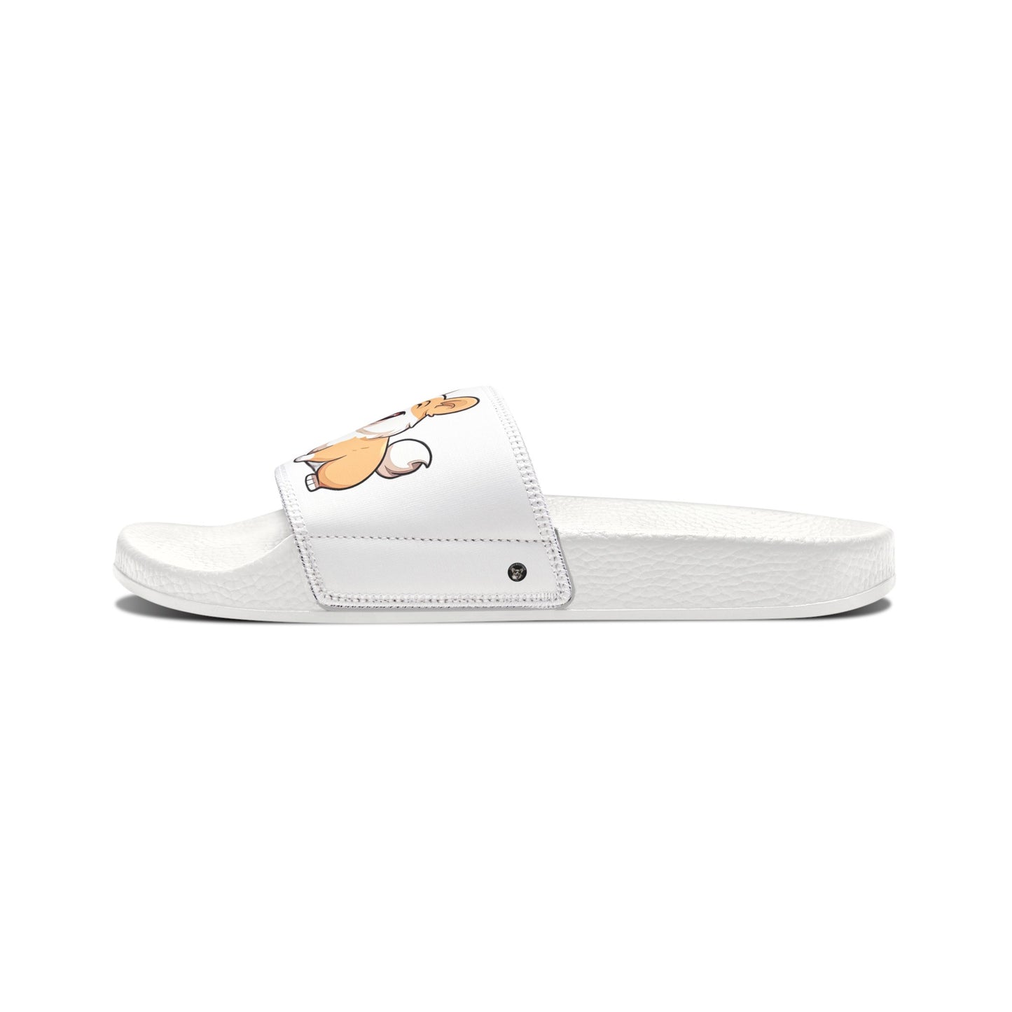 Corgi Couple - Men's Slide Sandals