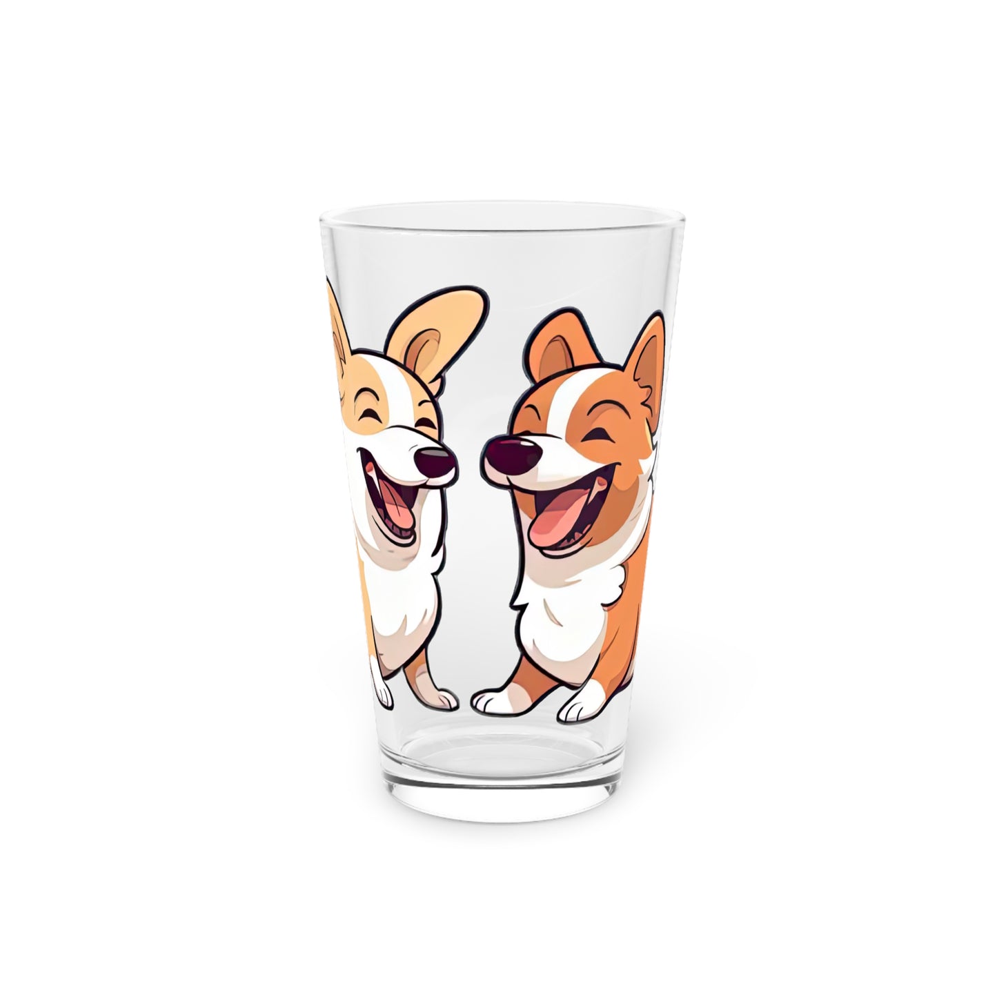 Corgi Couple - Pint Glass