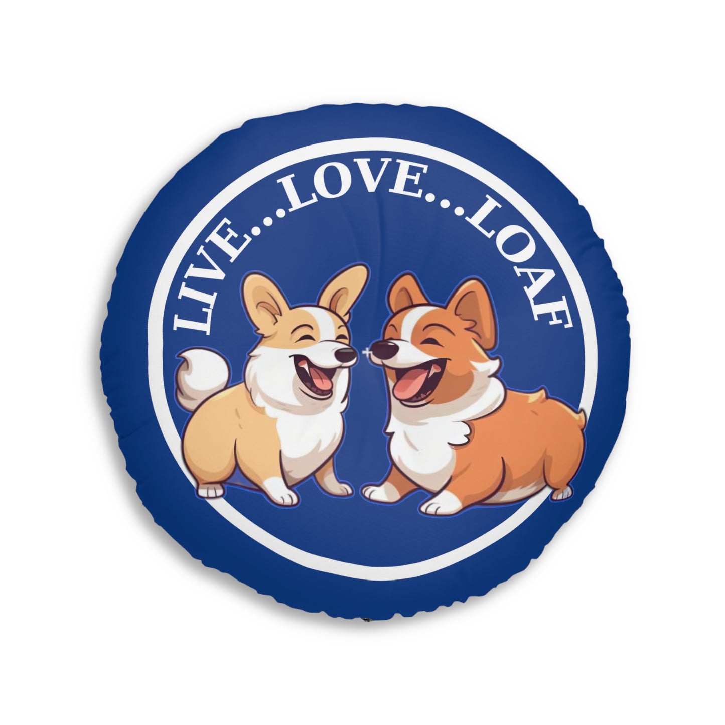 Live...Love...Loaf - Floor Pillow