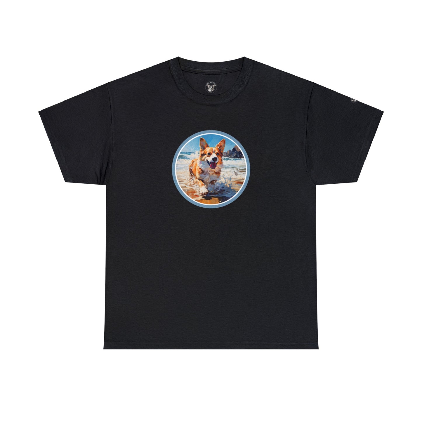 Coastal Corgi - Unisex Heavy Cotton Tee