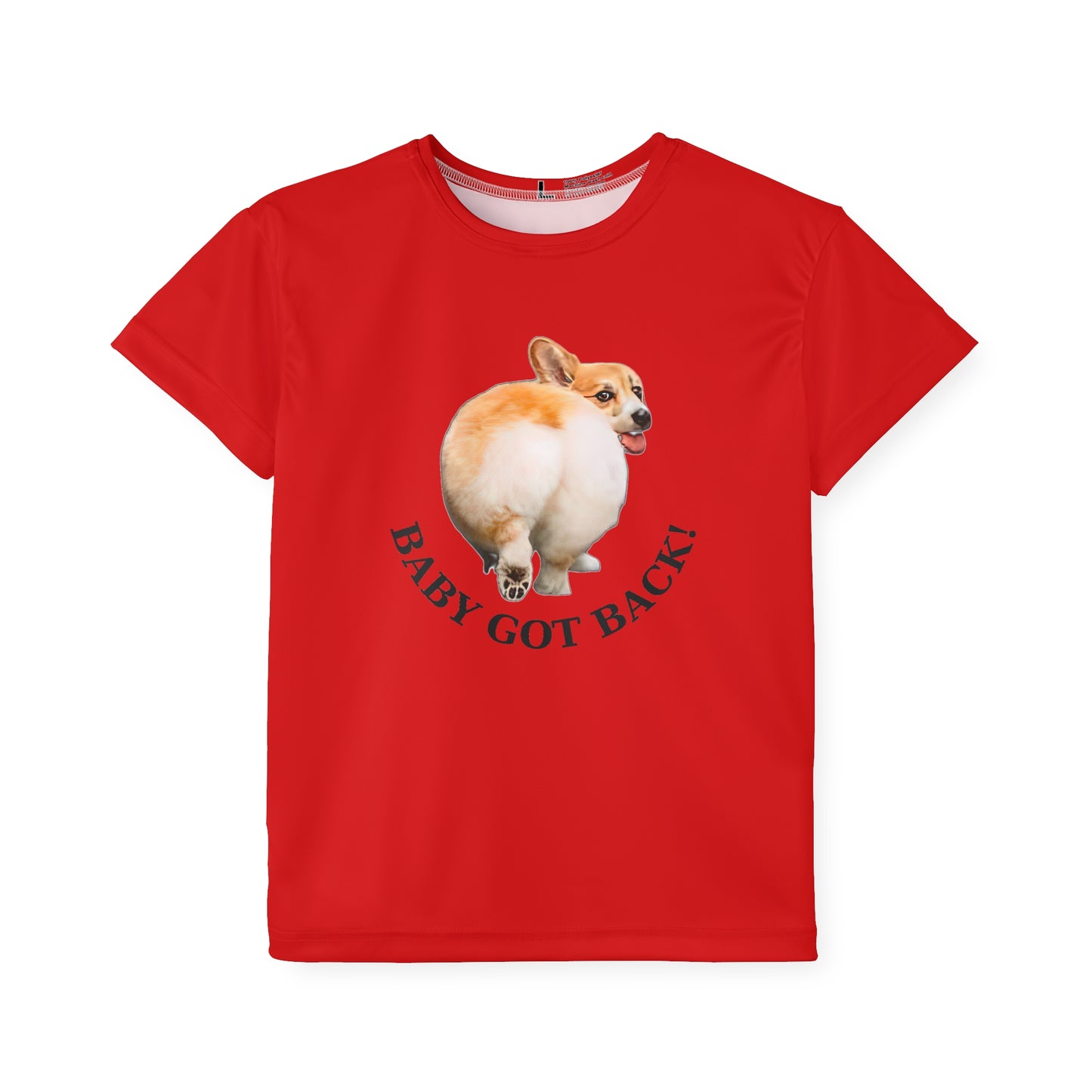 Baby Got Back Kid's Sports Tee
