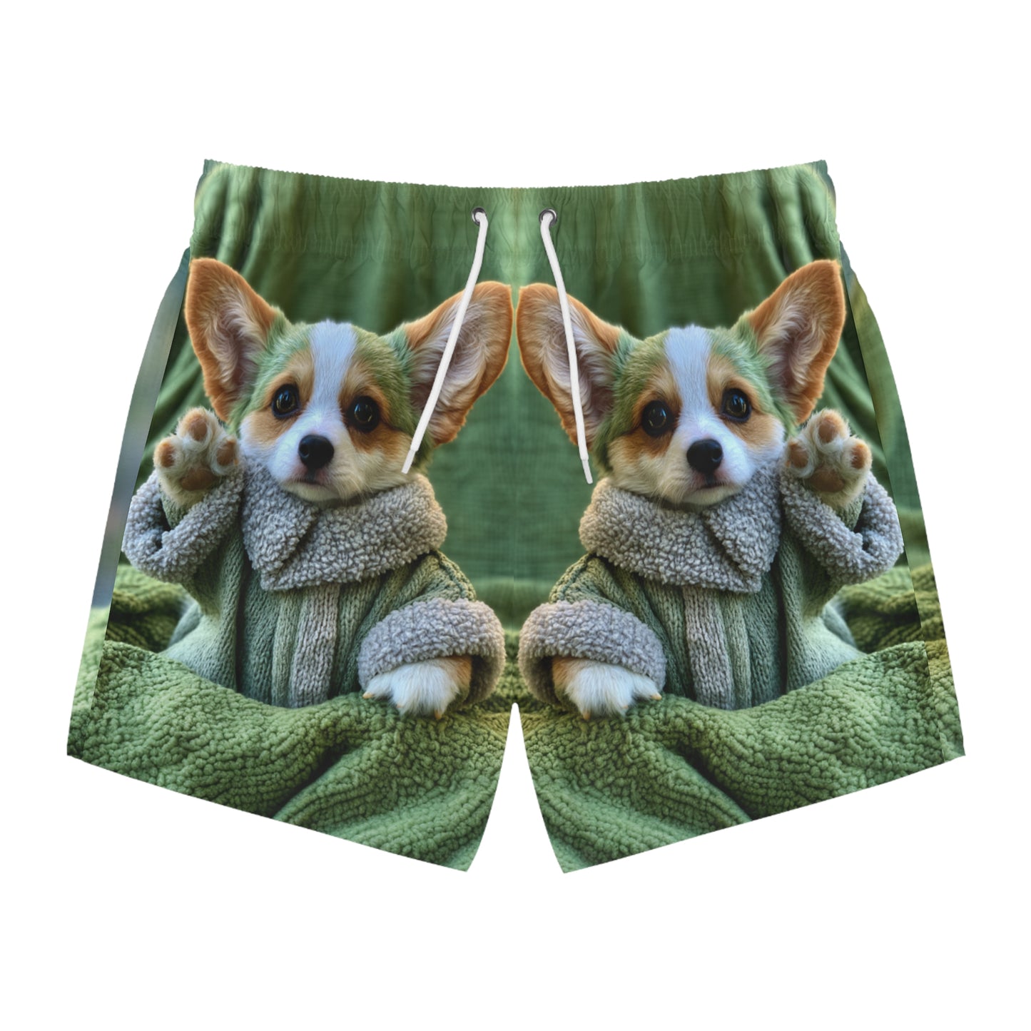 Grogu the Corgi Swim Trunks