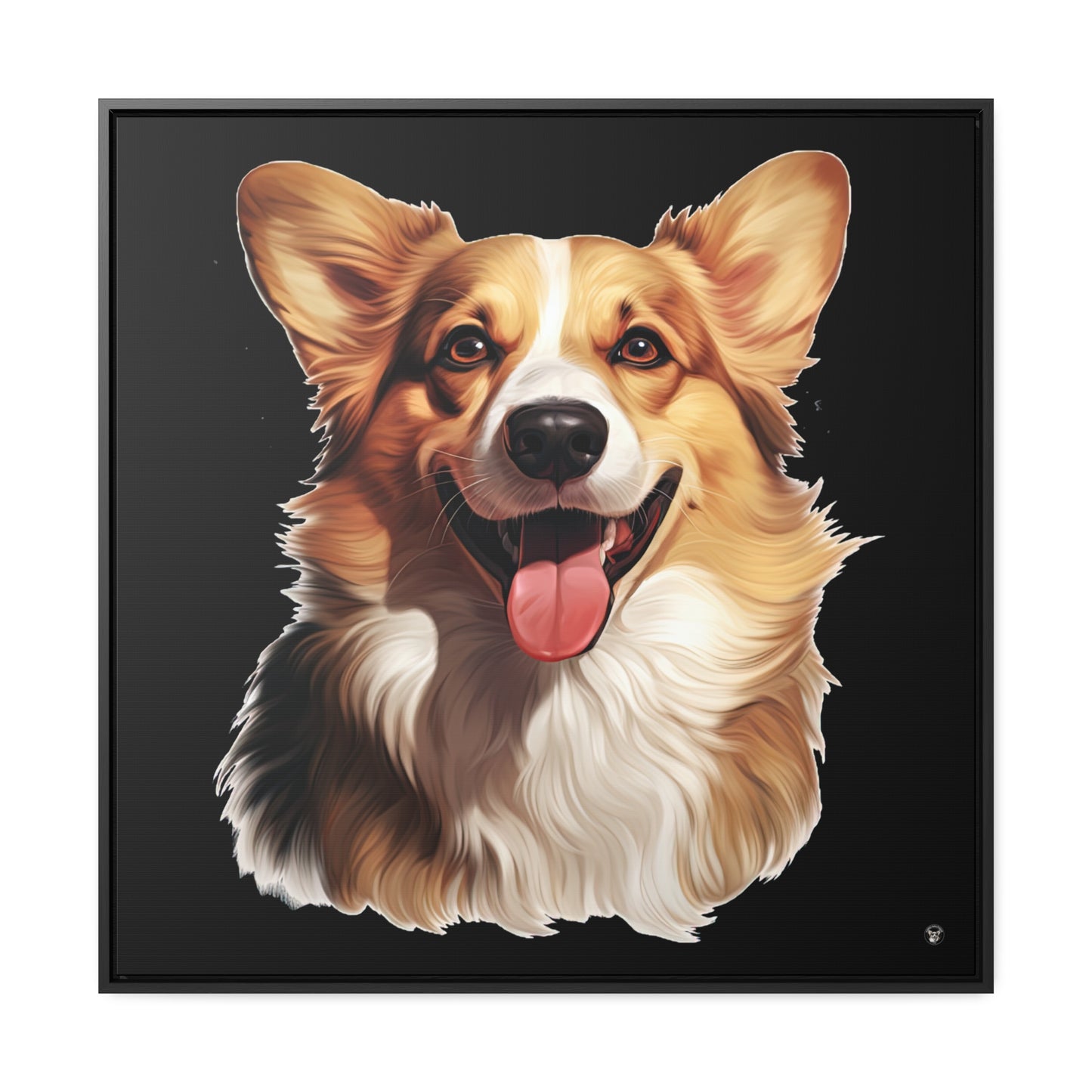 The Celebrity - Framed on Canvas
