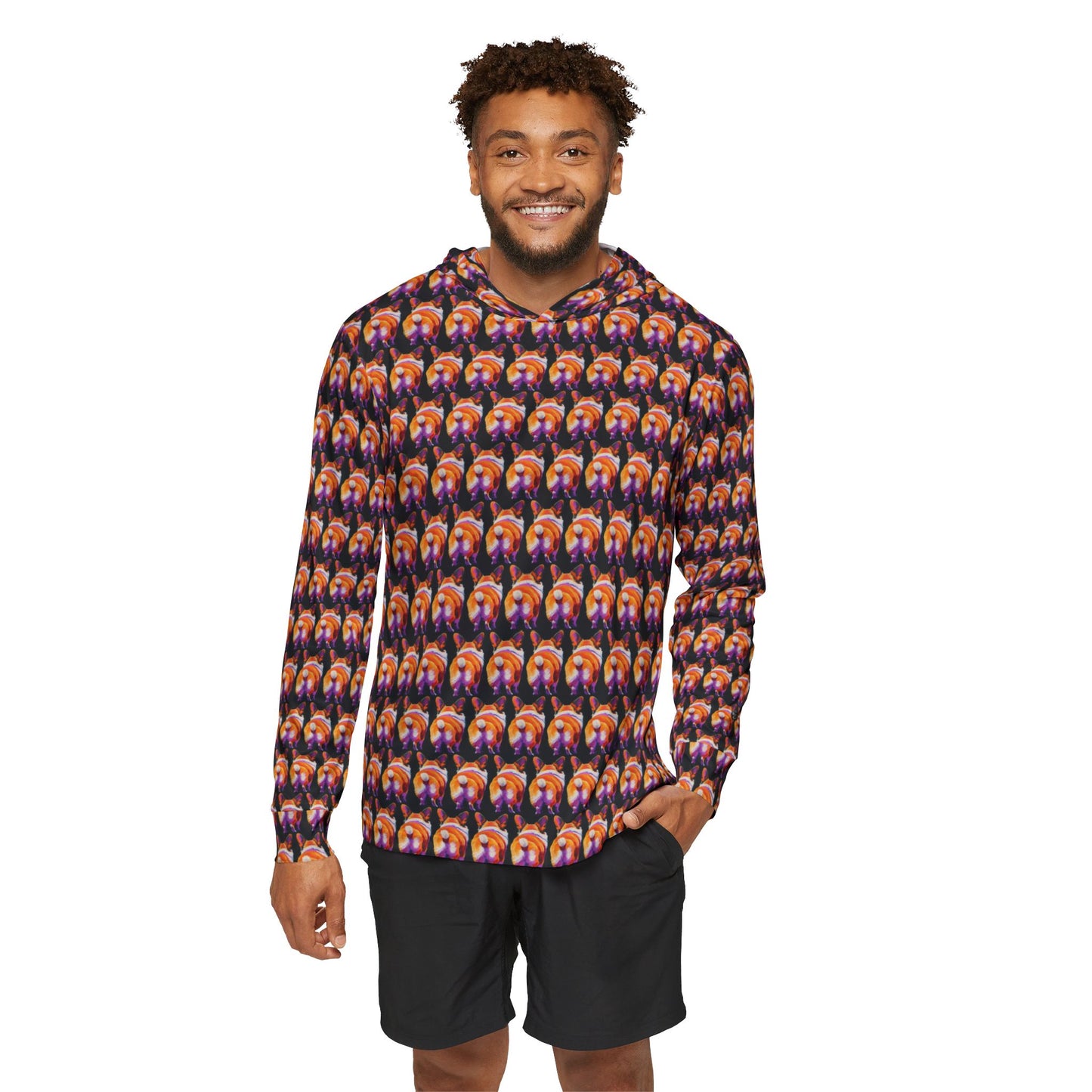 Corgi Butt Light Hoodie