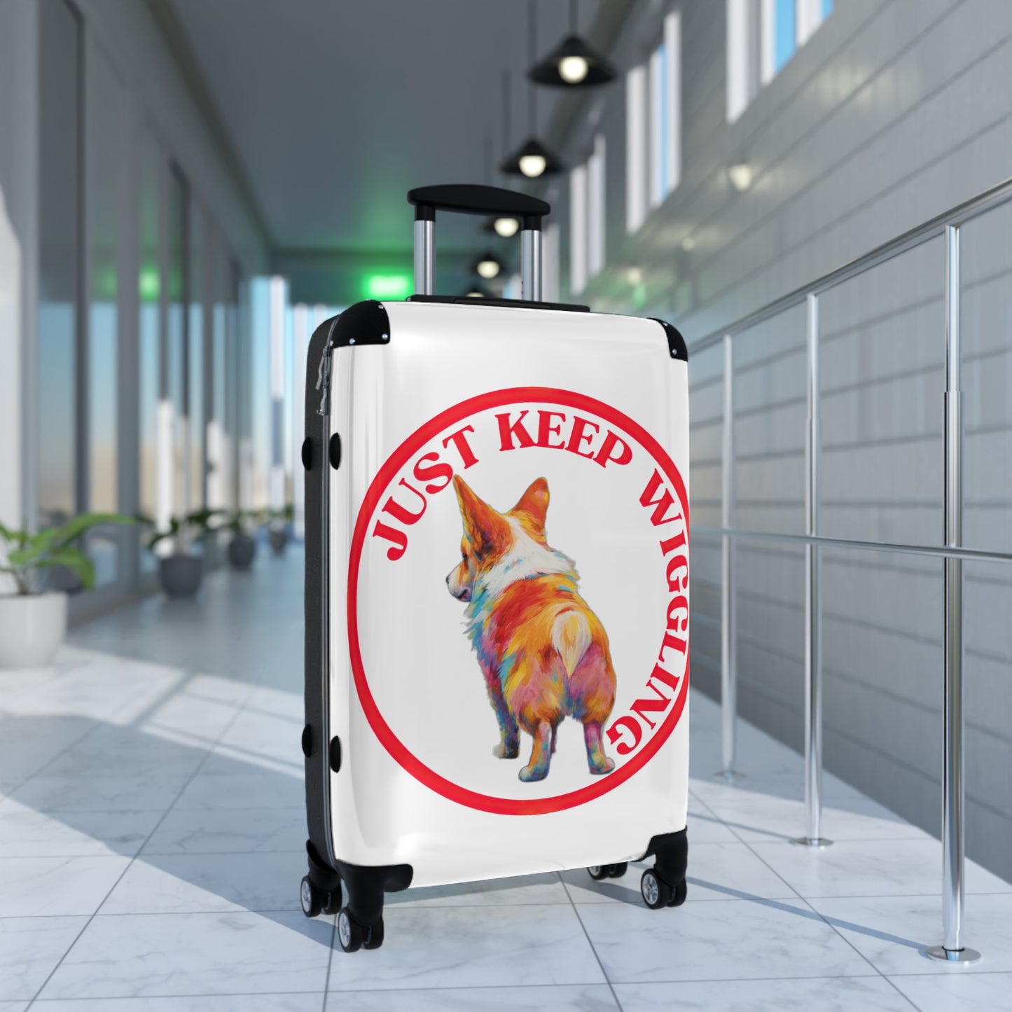 Just Keep Wiggling - Suitcase