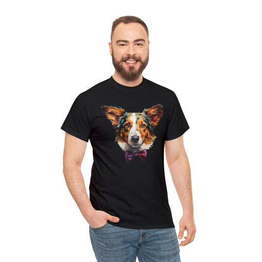 Formal Corgi - Unisex Heavy Cotton Tee