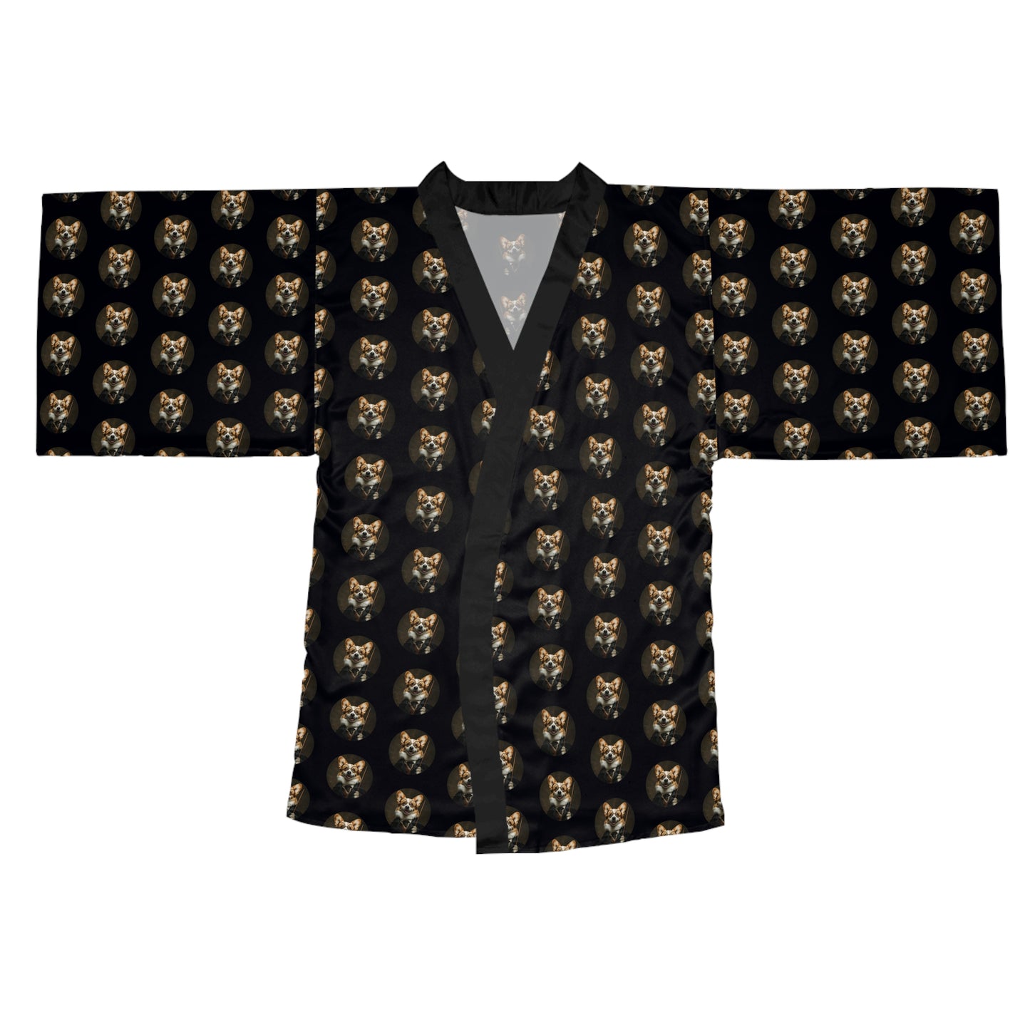 Corgi Potter Kimono Robe