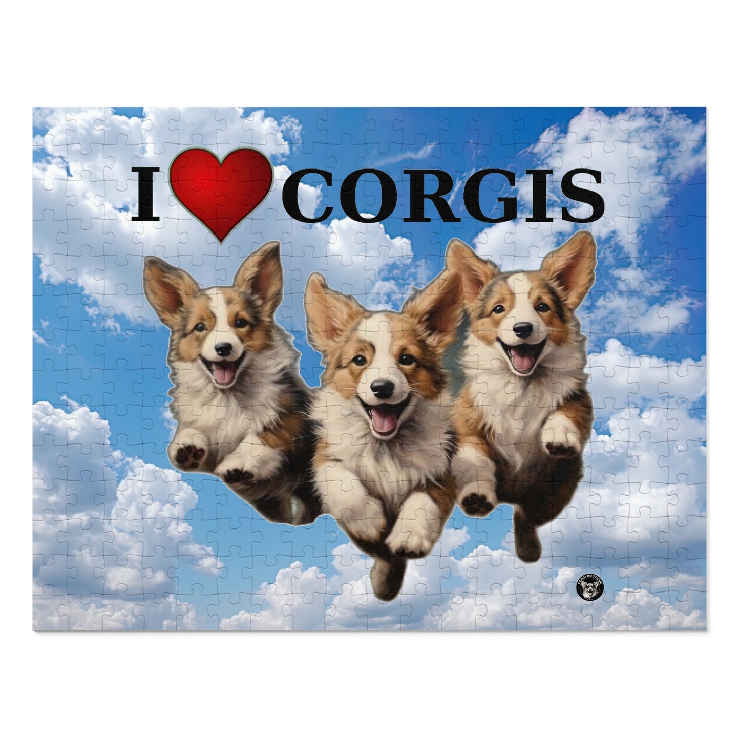 I Heart Corgis - Jigsaw Puzzle