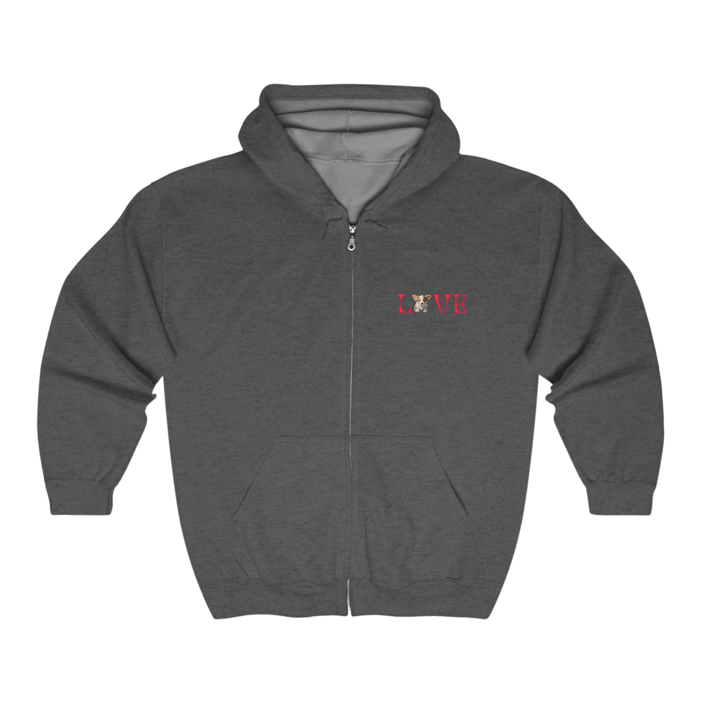 LOVE - Zip Hoodie