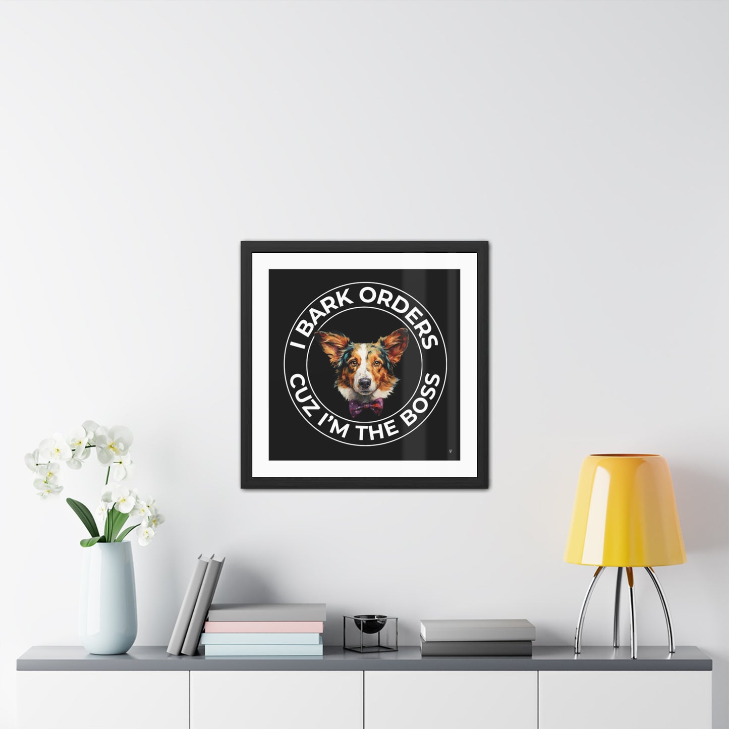 The Boss - Framed Print
