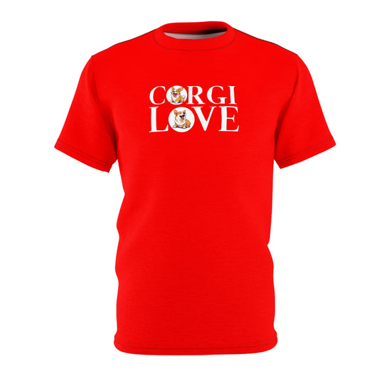 Corgi Love Unisex Bold Tee