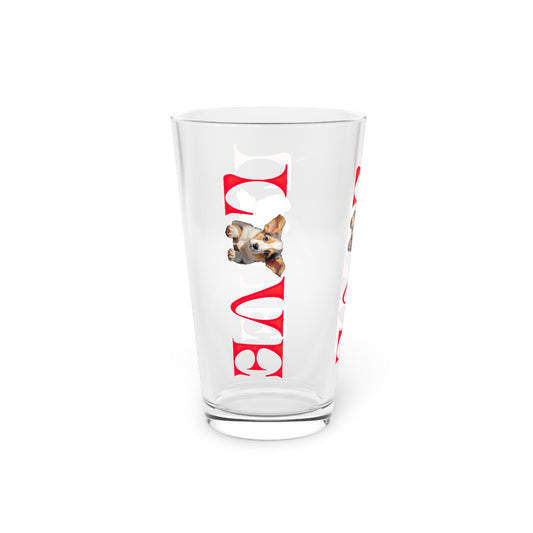 LOVE - Pint Glass