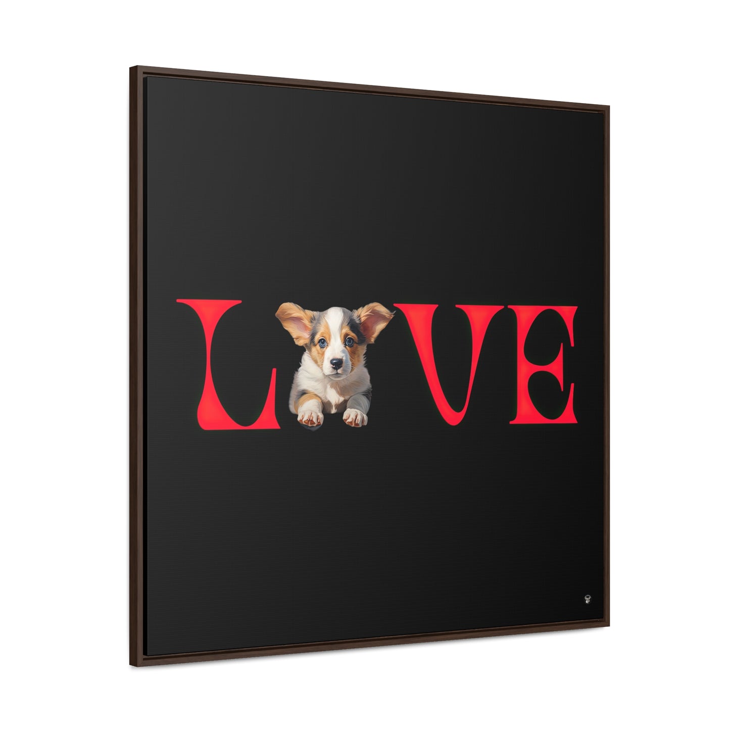 LOVE - Framed on Canvas