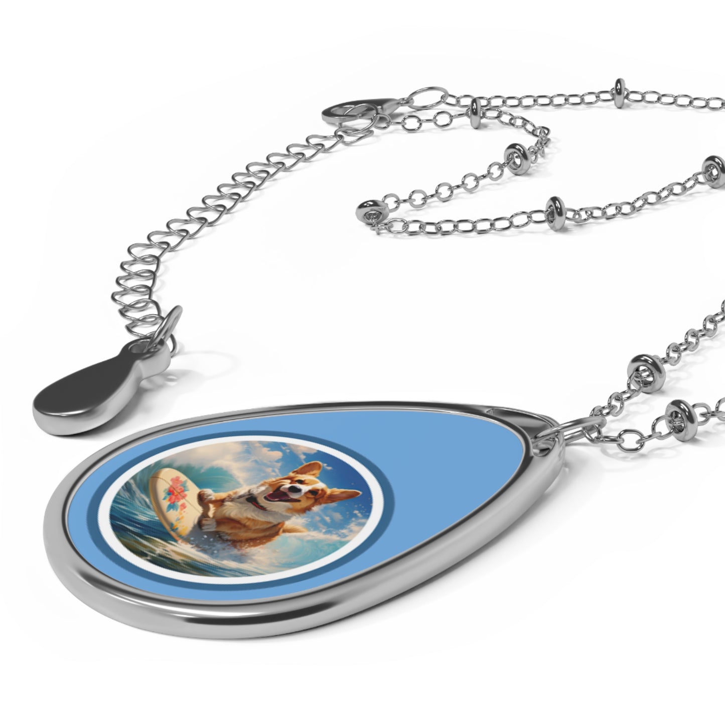 Cowabunga Corgi - Necklace
