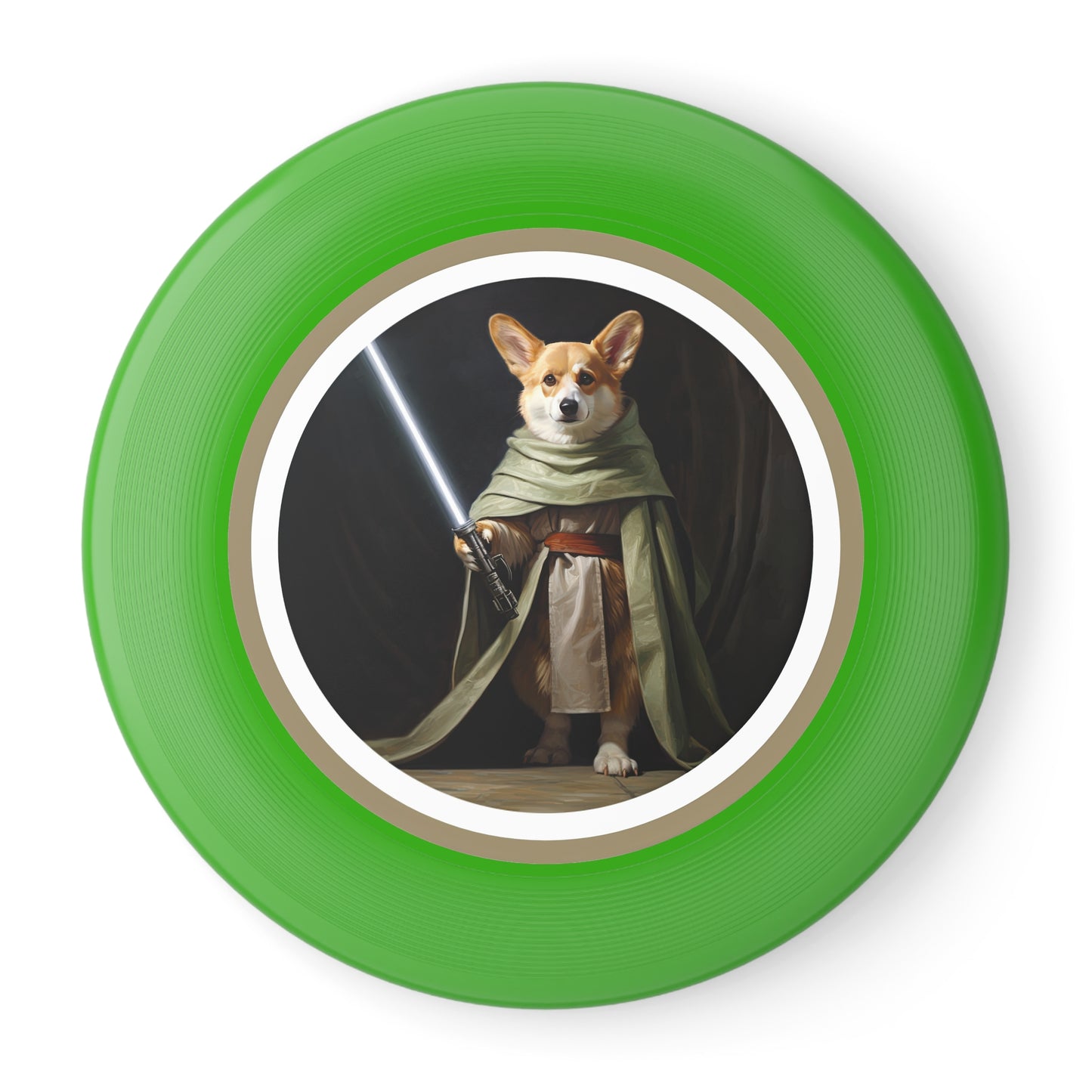 Jedi Corgi - Wham-O Frisbee