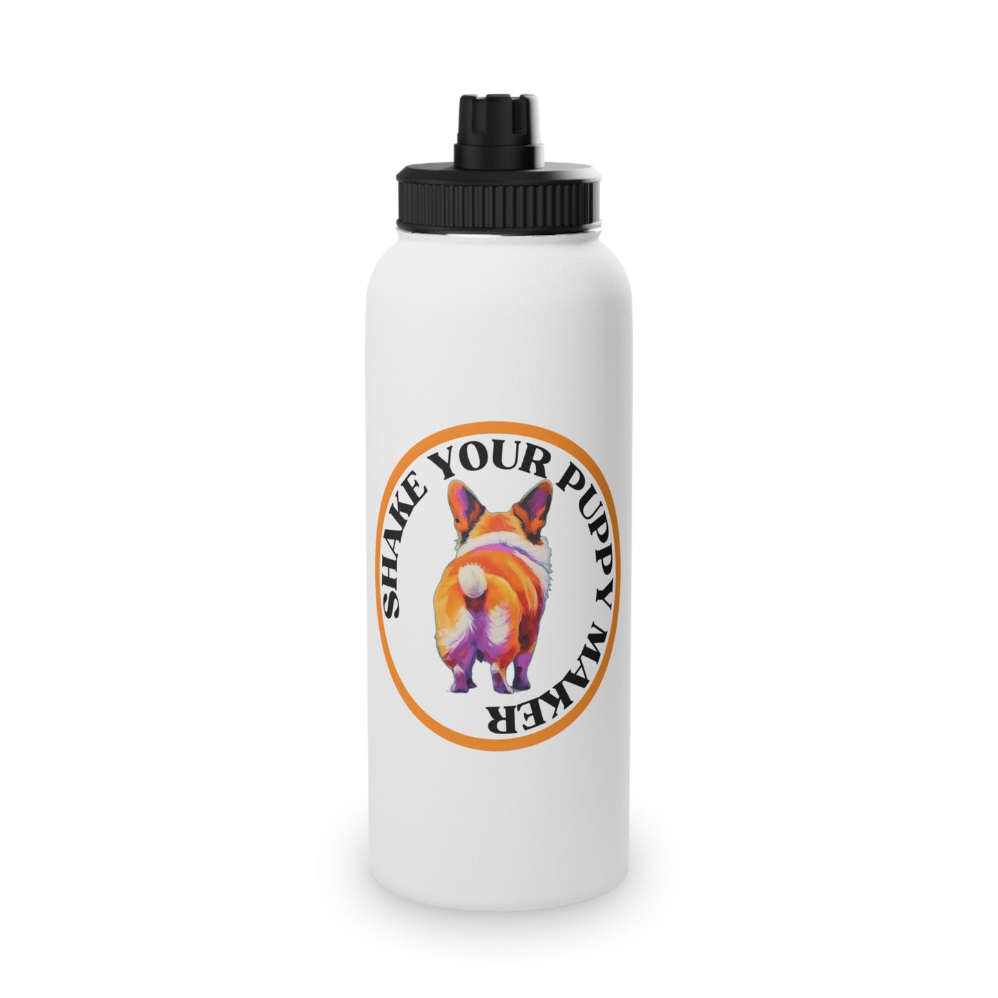 Shake Your Puppy Maker - Water Bottle with Sport Lid