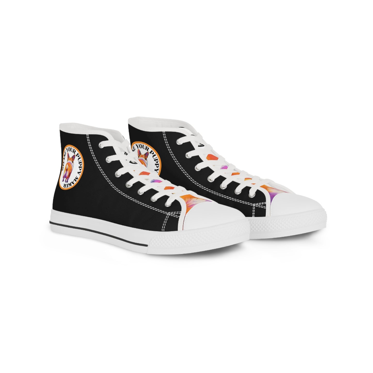 Shake Your Puppy Maker - Men's High Top Sneakers