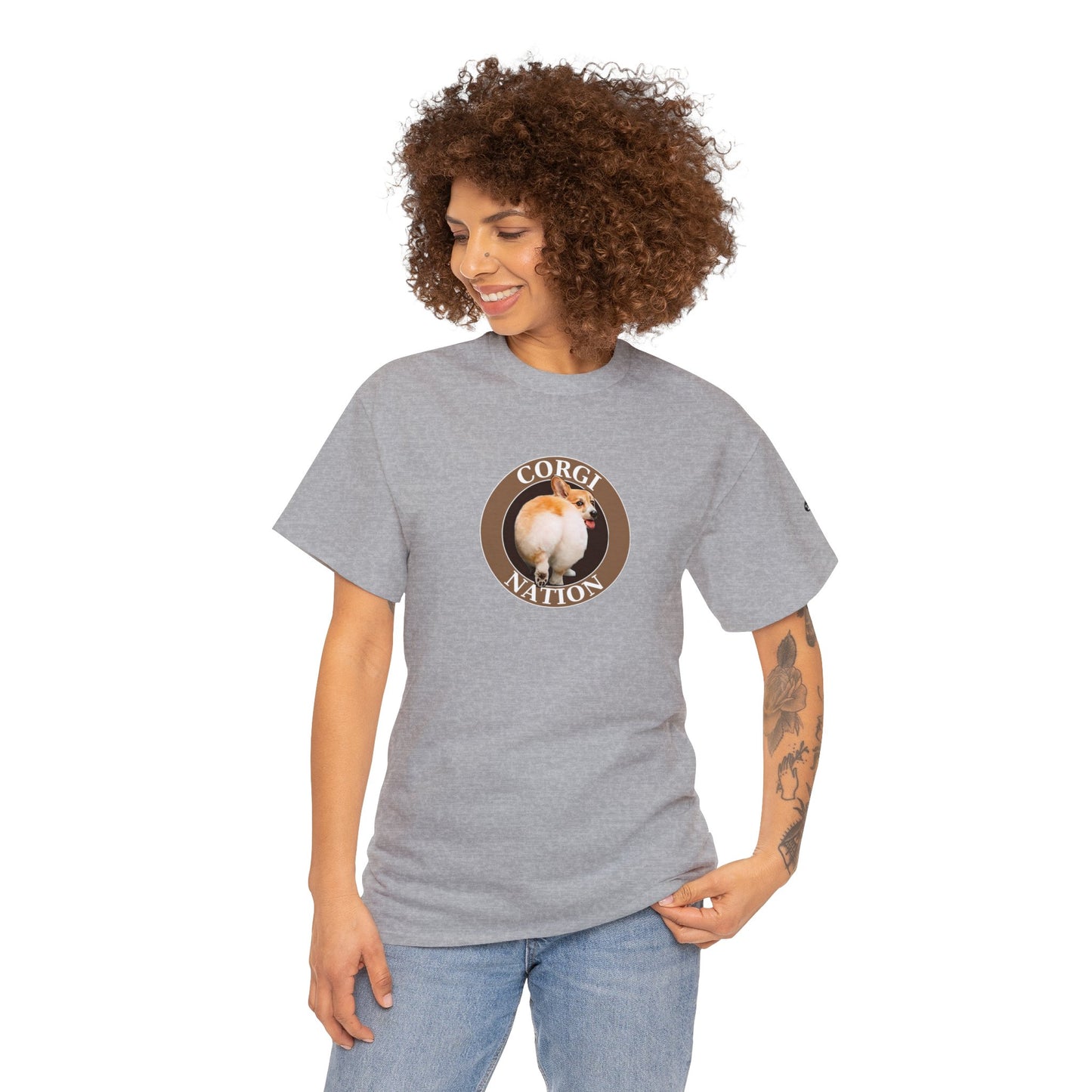 Corgi Nation - Unisex Heavy Cotton Tee