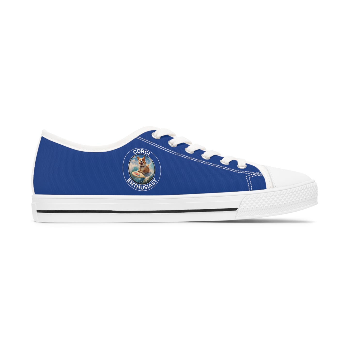Corgi Enthusiast - Women's Low Top Sneakers