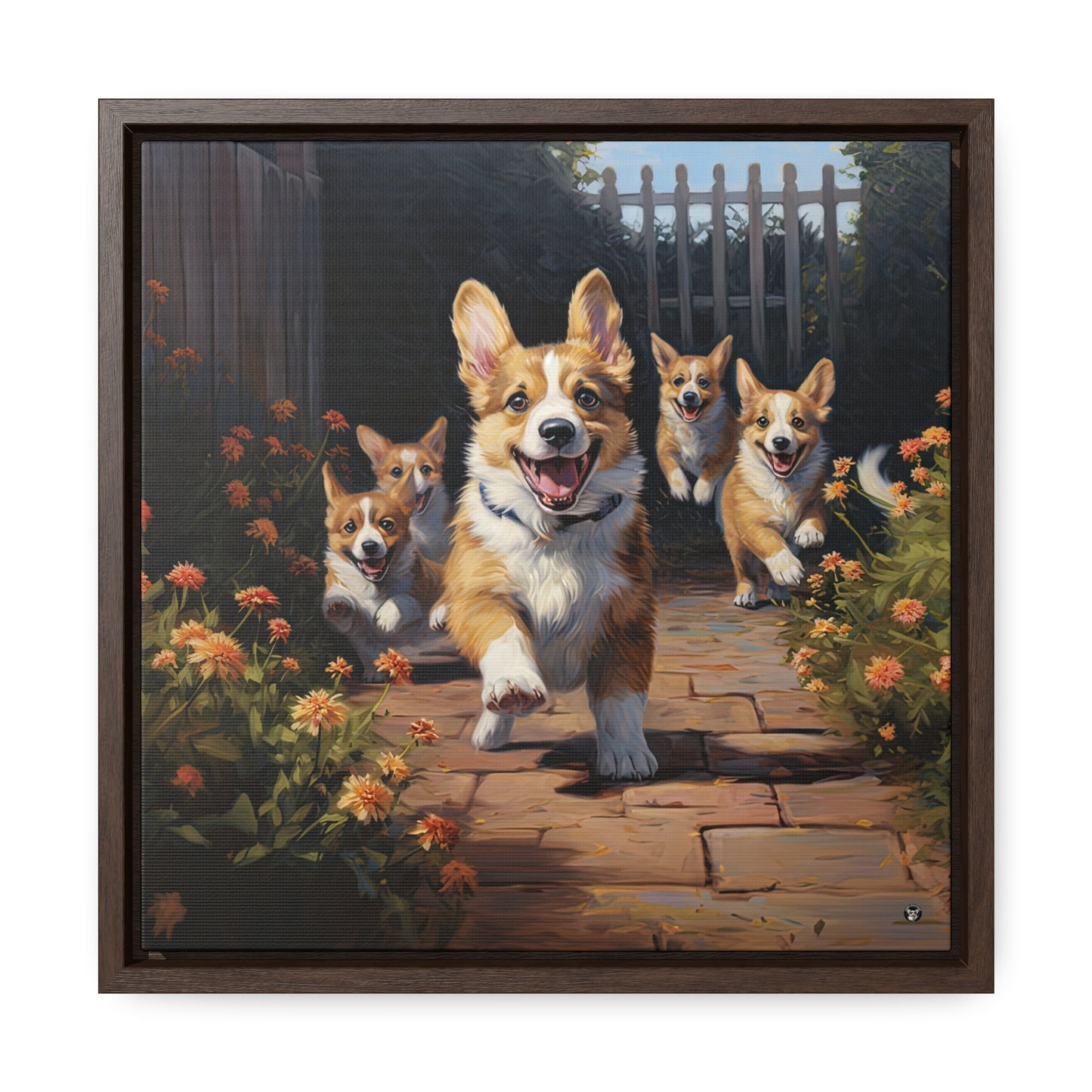 Welcome Home - Framed on Canvas