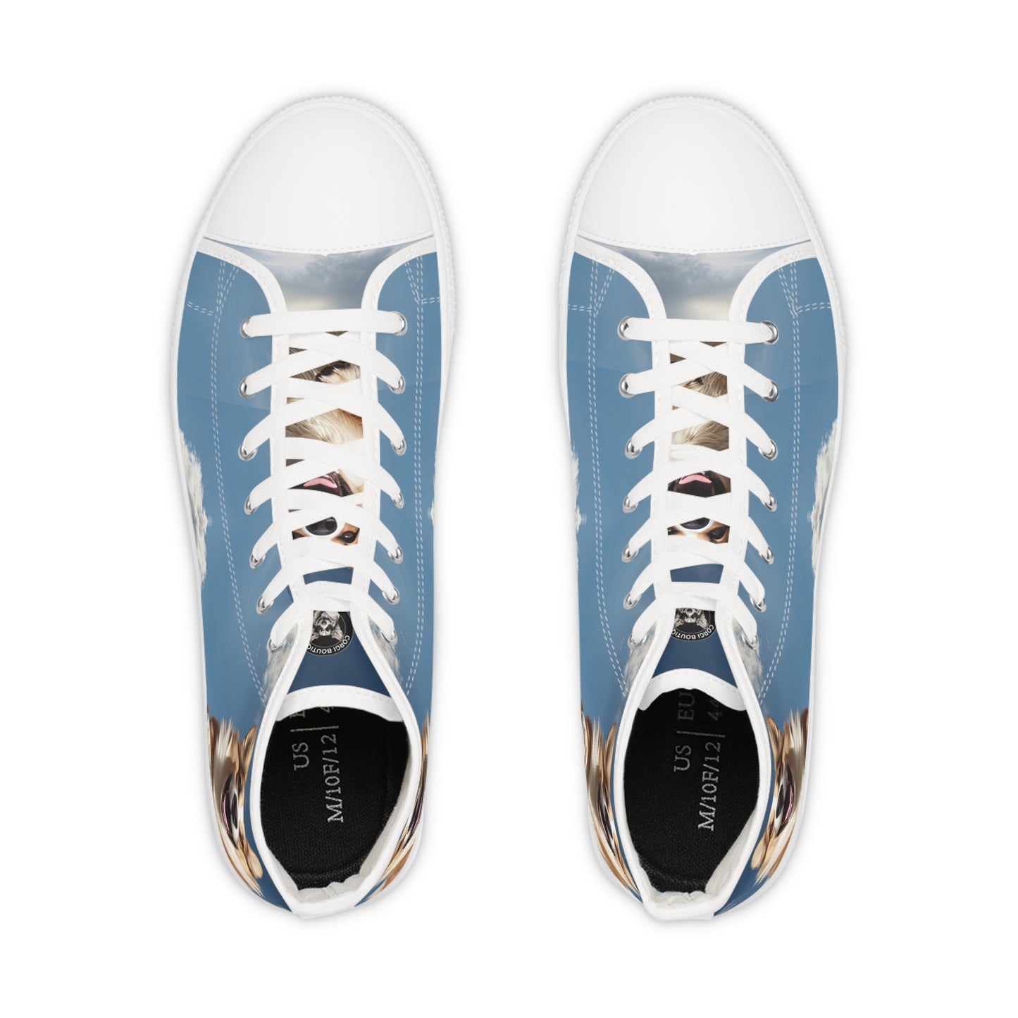 Super Corgi - Men's High Top Sneakers