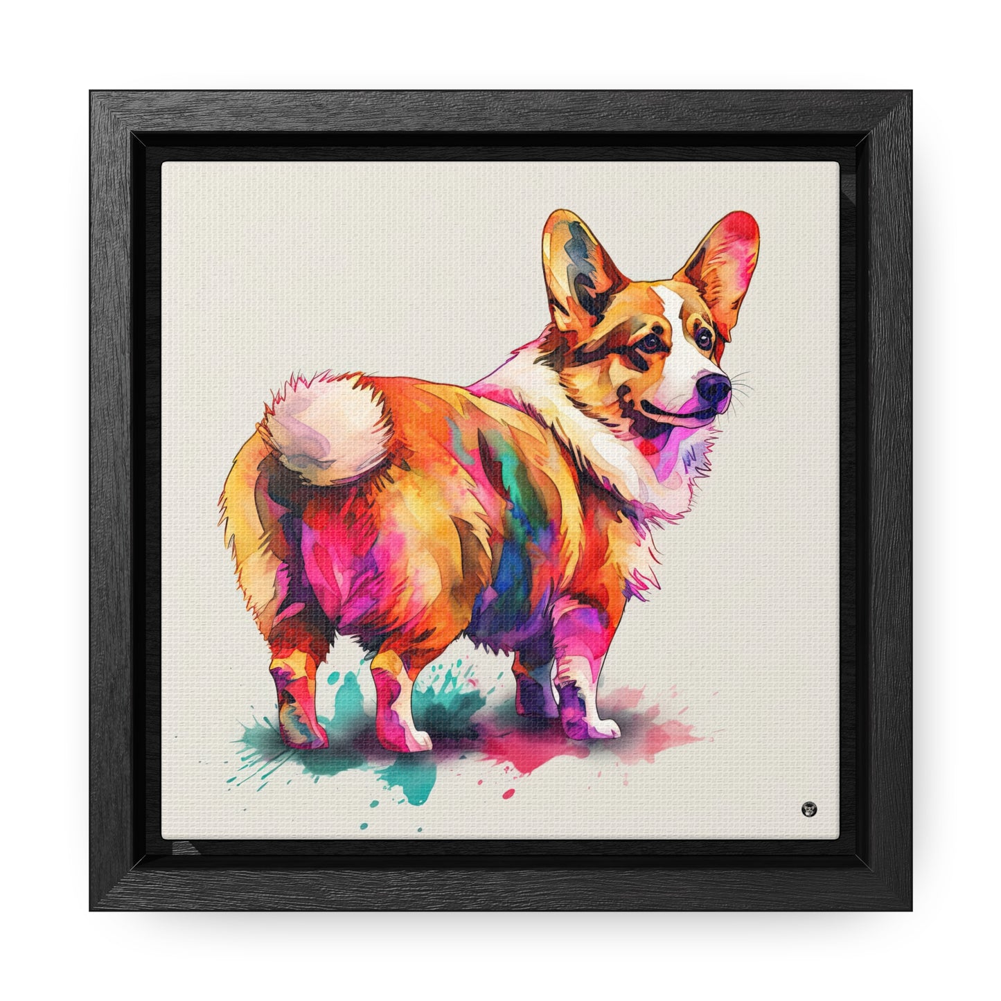 The Observer  - Framed on Canvas