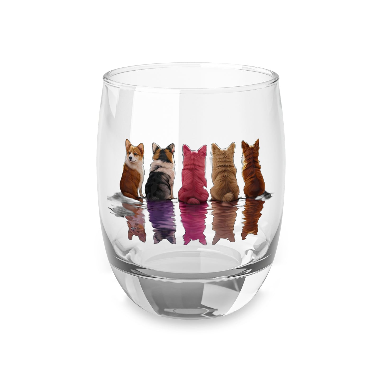 Corgi Reflection - Whiskey/Juice Glass