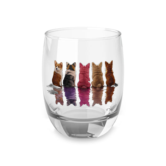 Corgi Reflection - Whiskey/Juice Glass