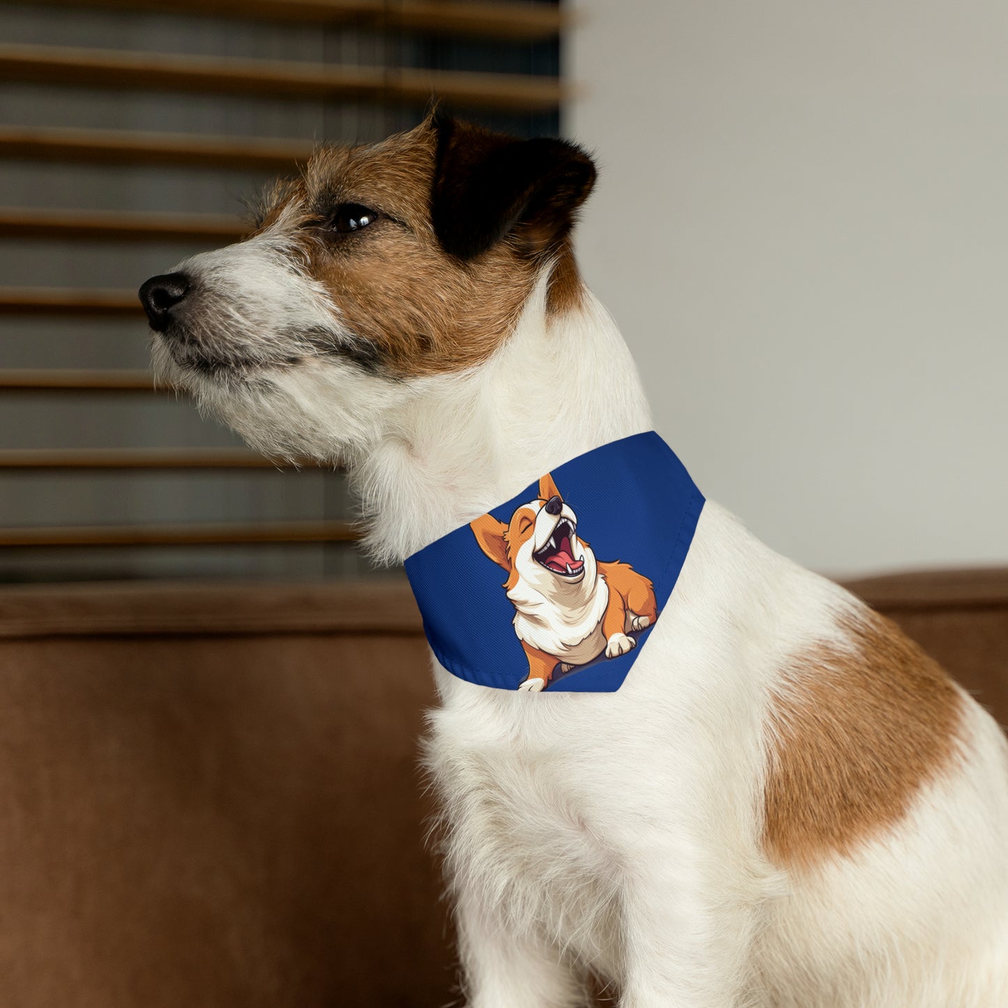 Comical Corgi - Bandana Collar