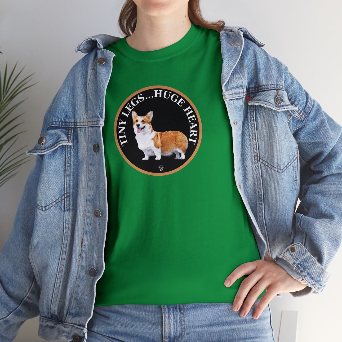 Tiny Legs...Huge Heart - Unisex Heavy Cotton Tee