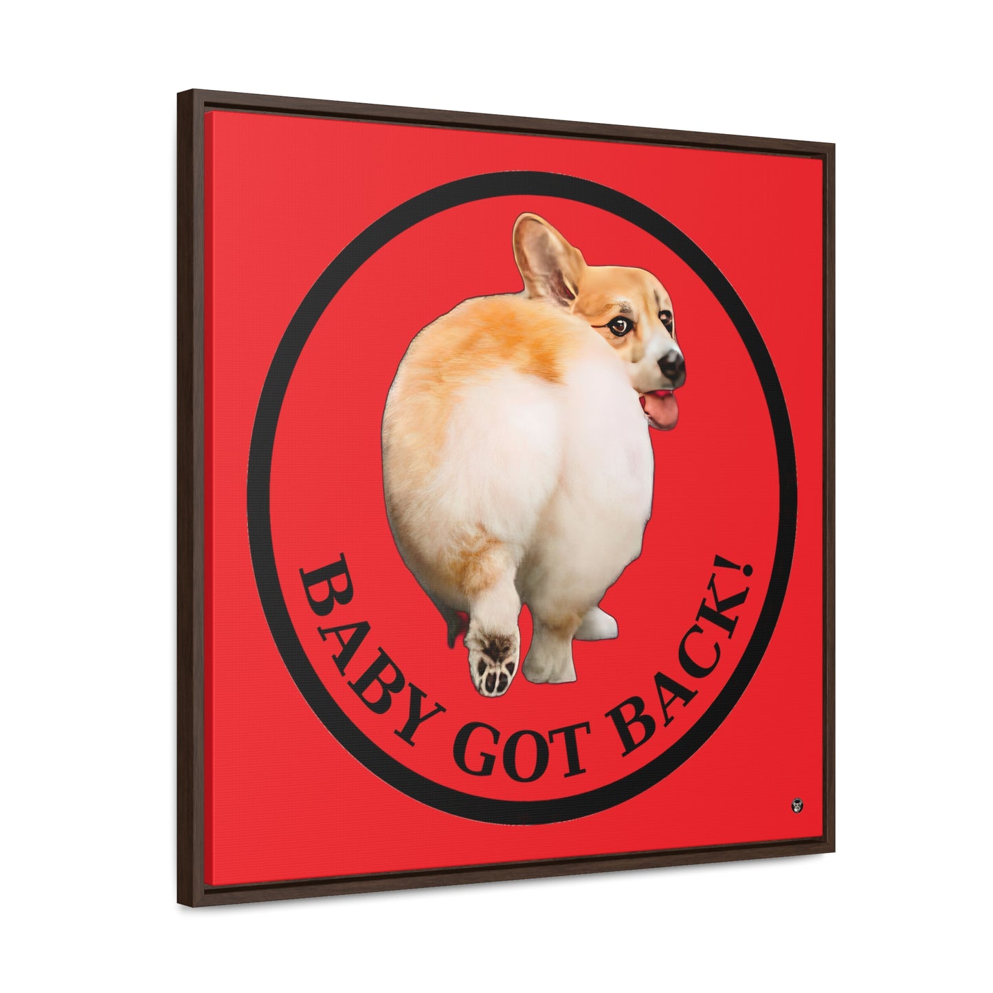 Baby Got Back - Framed on Canvas