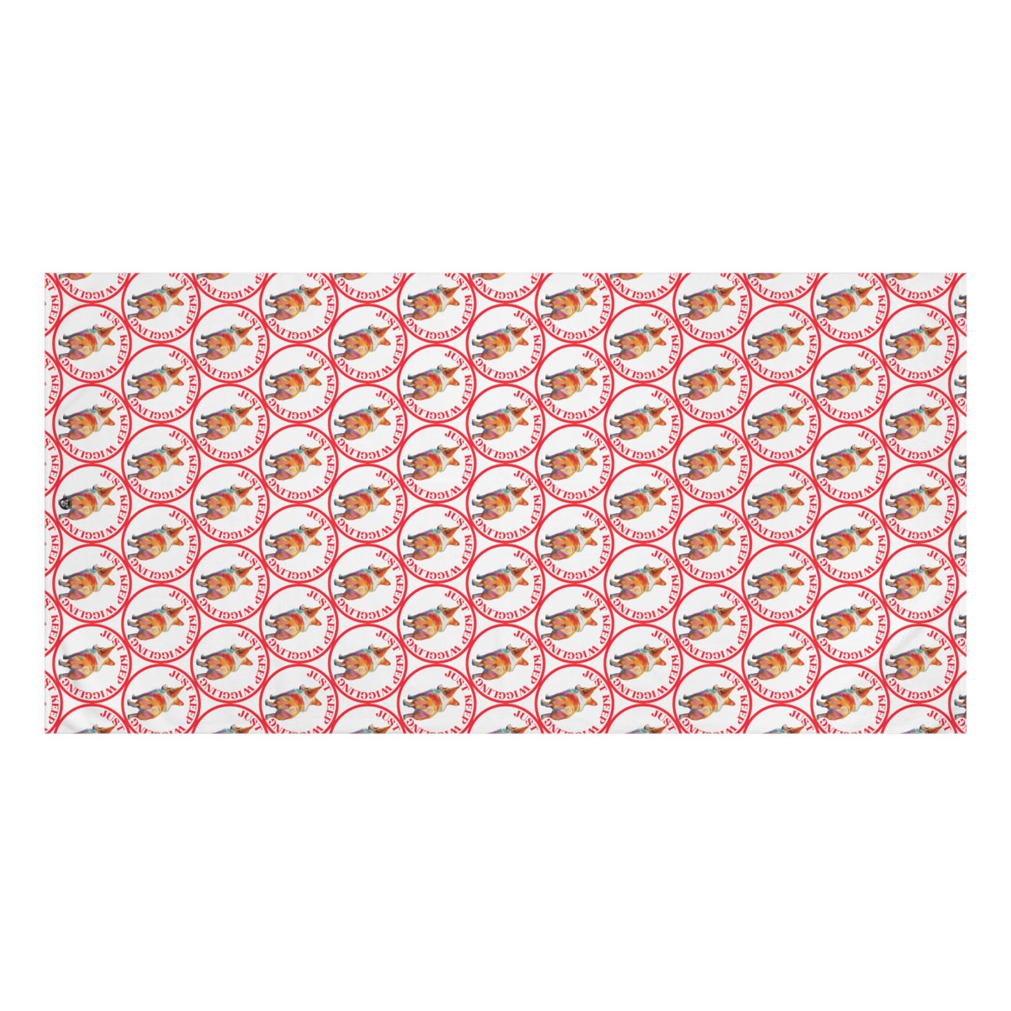 Just Keep Wiggling Mosaic - Bath Towel