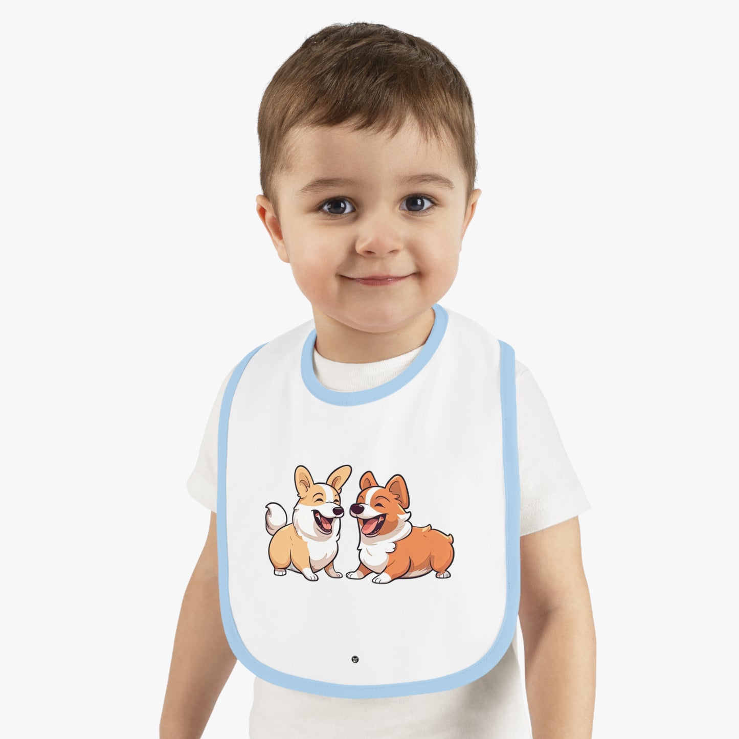 Corgi Couple - Baby Bib