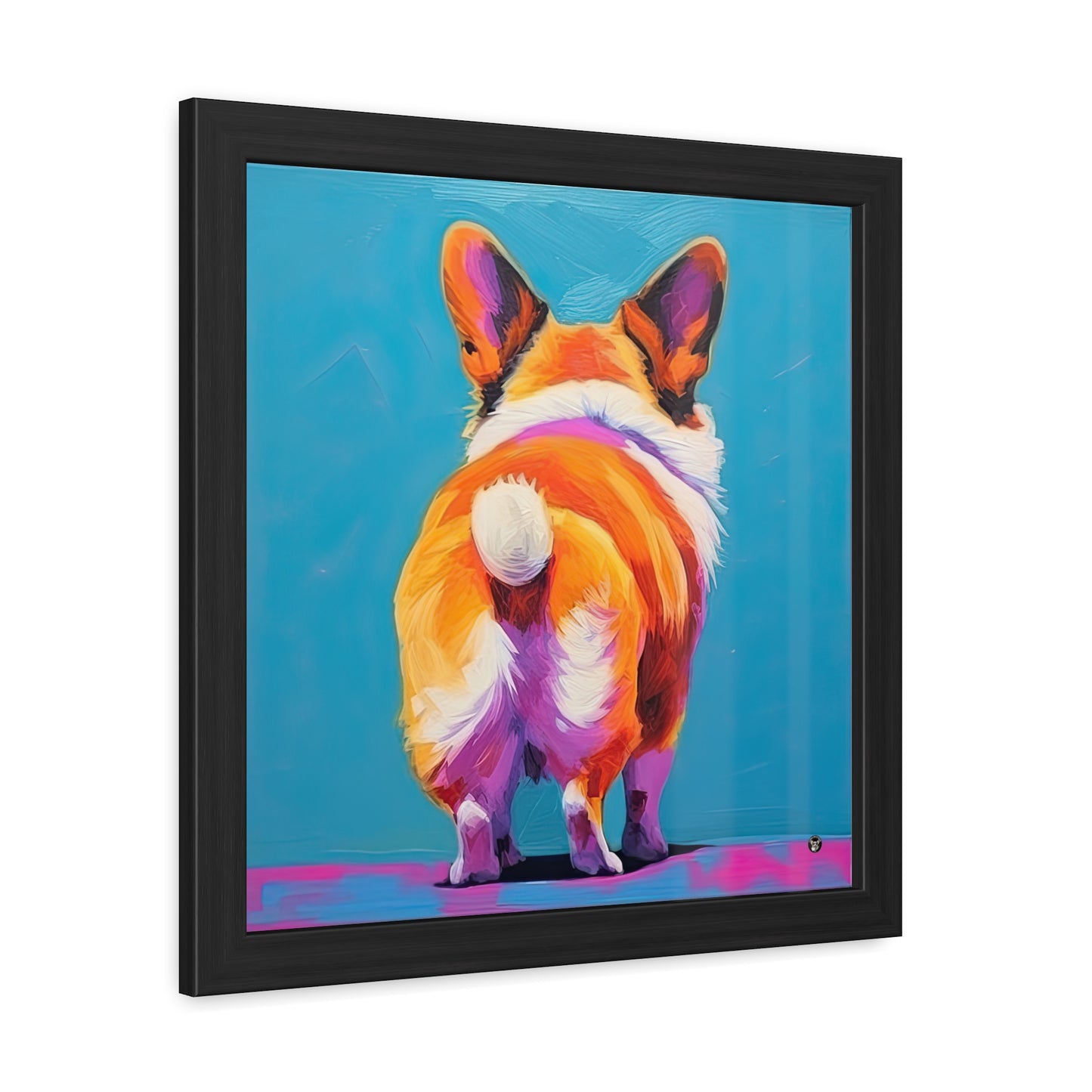 Impression encadrée "Corgi Butt"