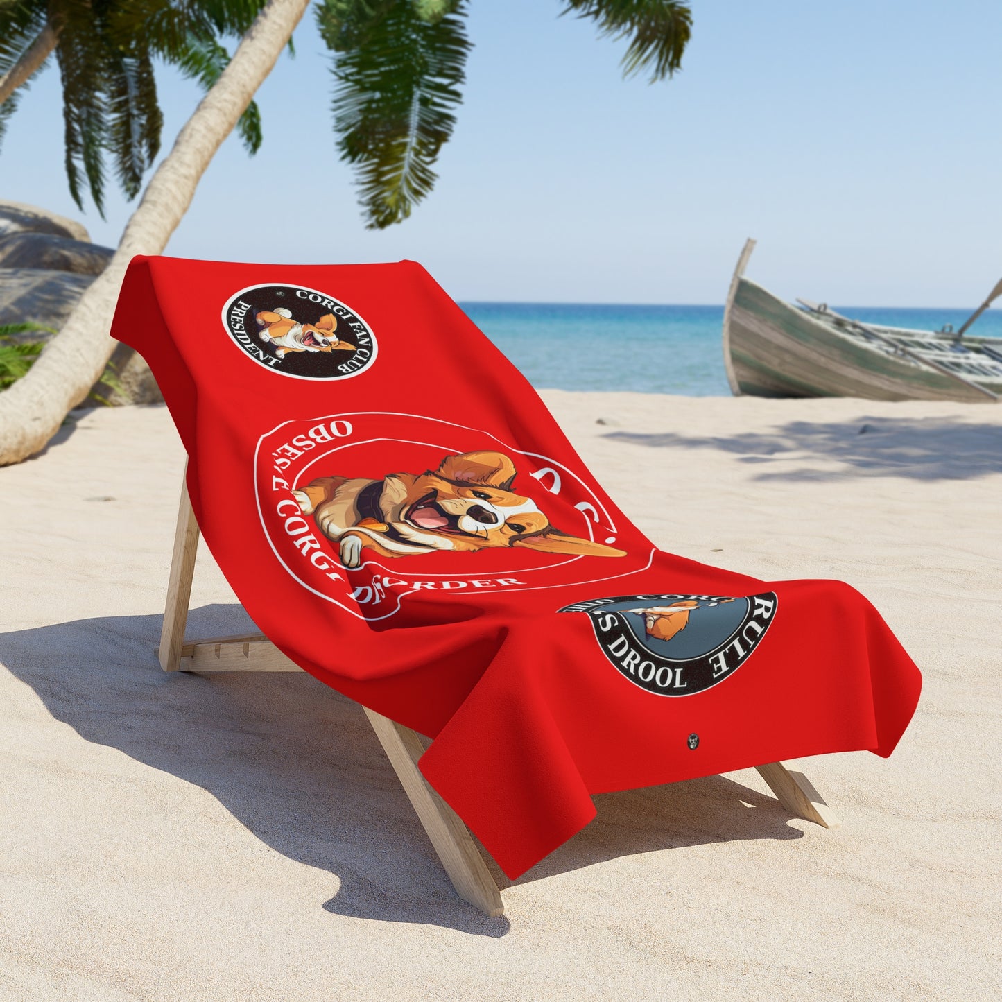 O.C.D. Beach Towel