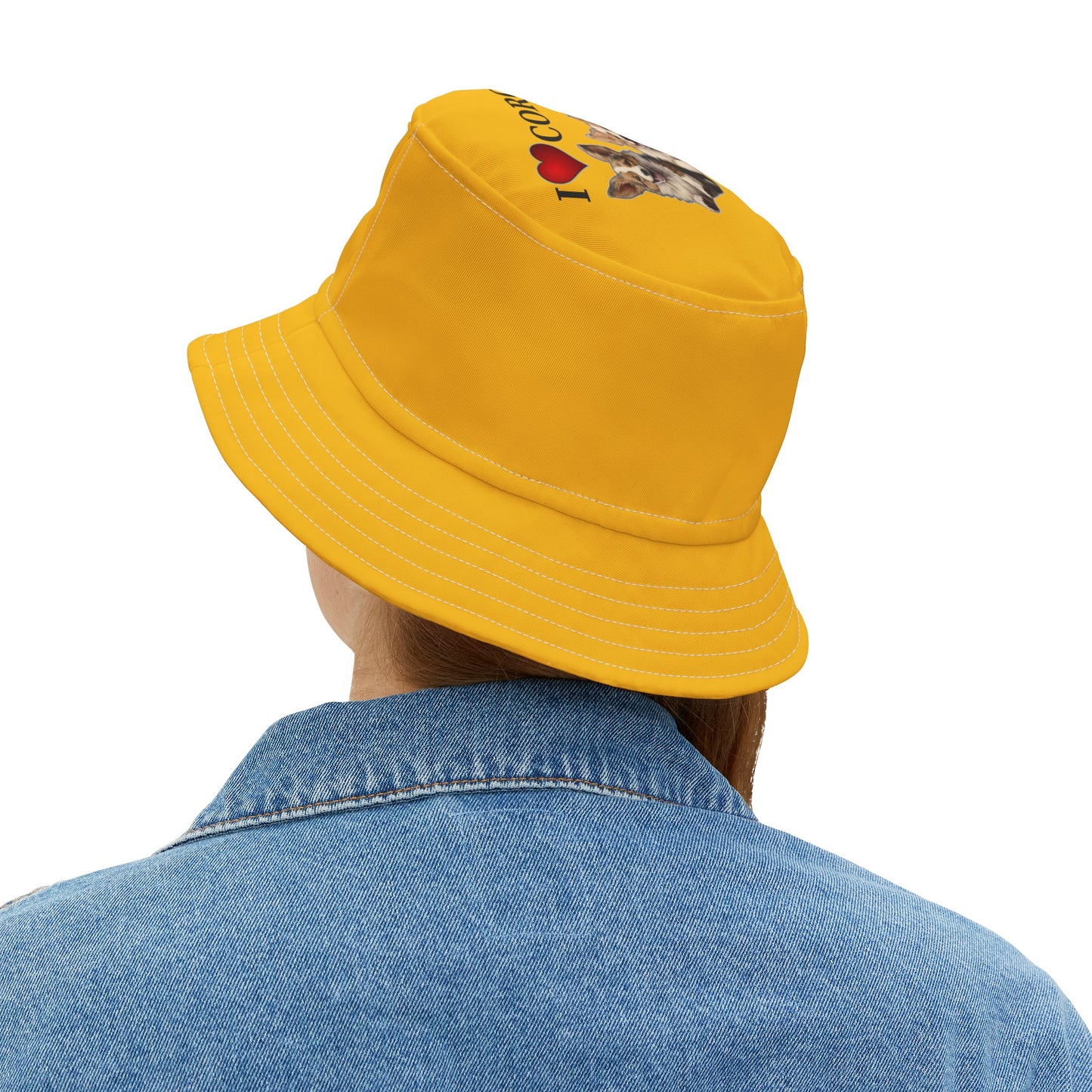 I Heart Corgis - Bucket Hat