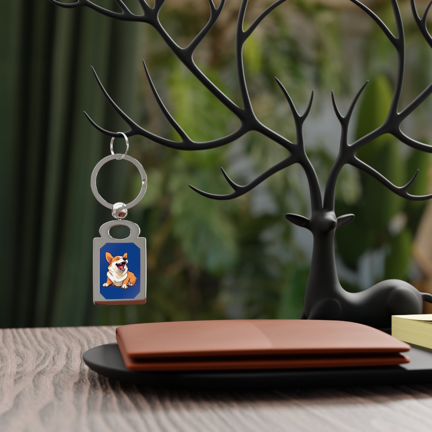 Comical Corgi - Key Ring