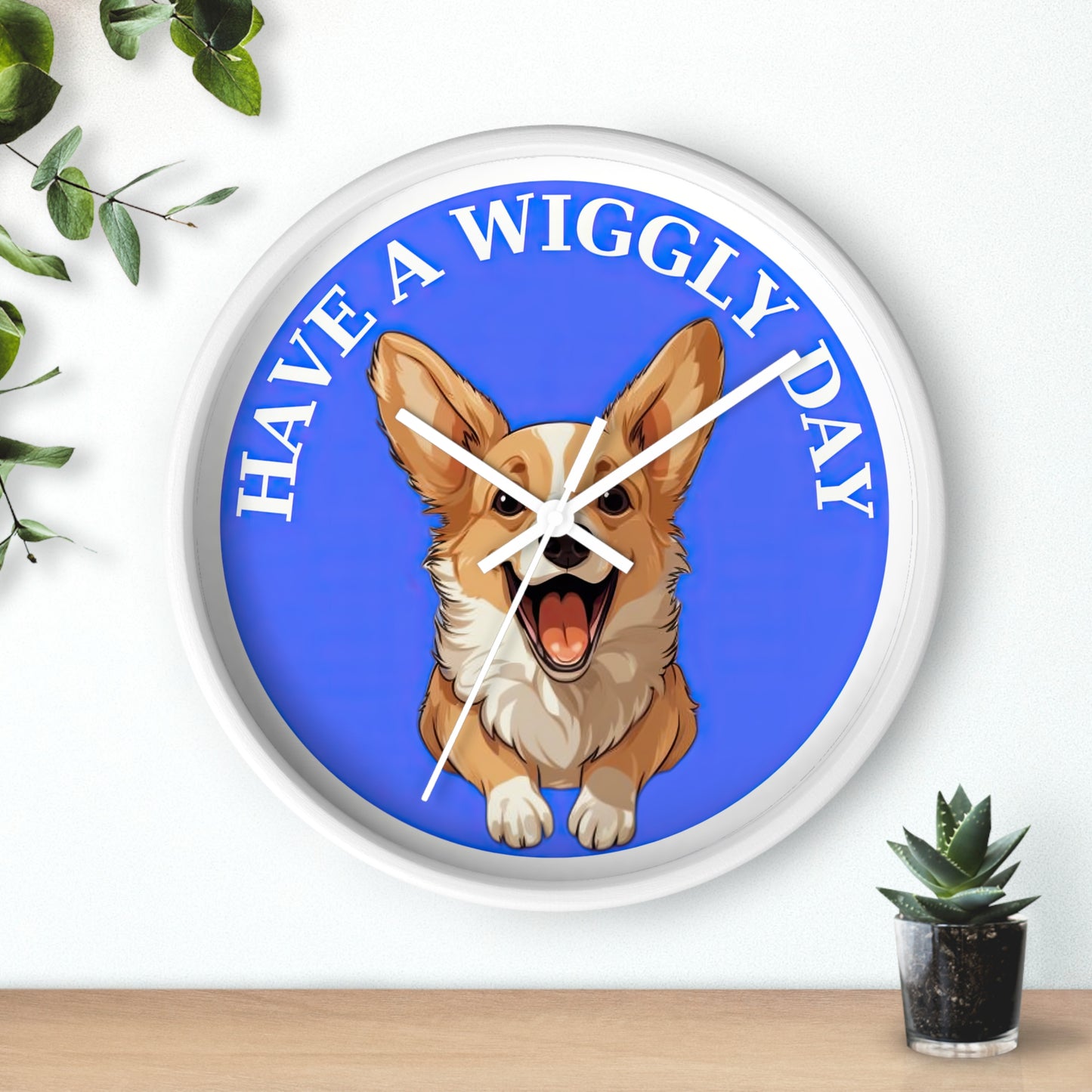 Have a Wiggly Day - Wall Clock