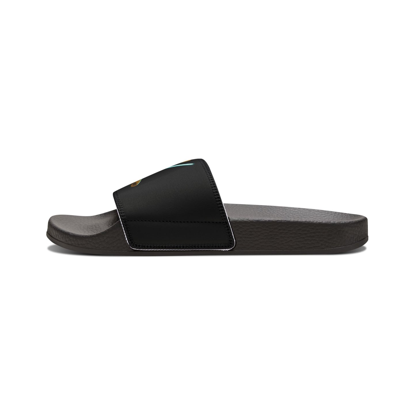 Little Light Knight Corgi Star Warrior Men's Slide Sandals - Casual Pool & Beach Slides