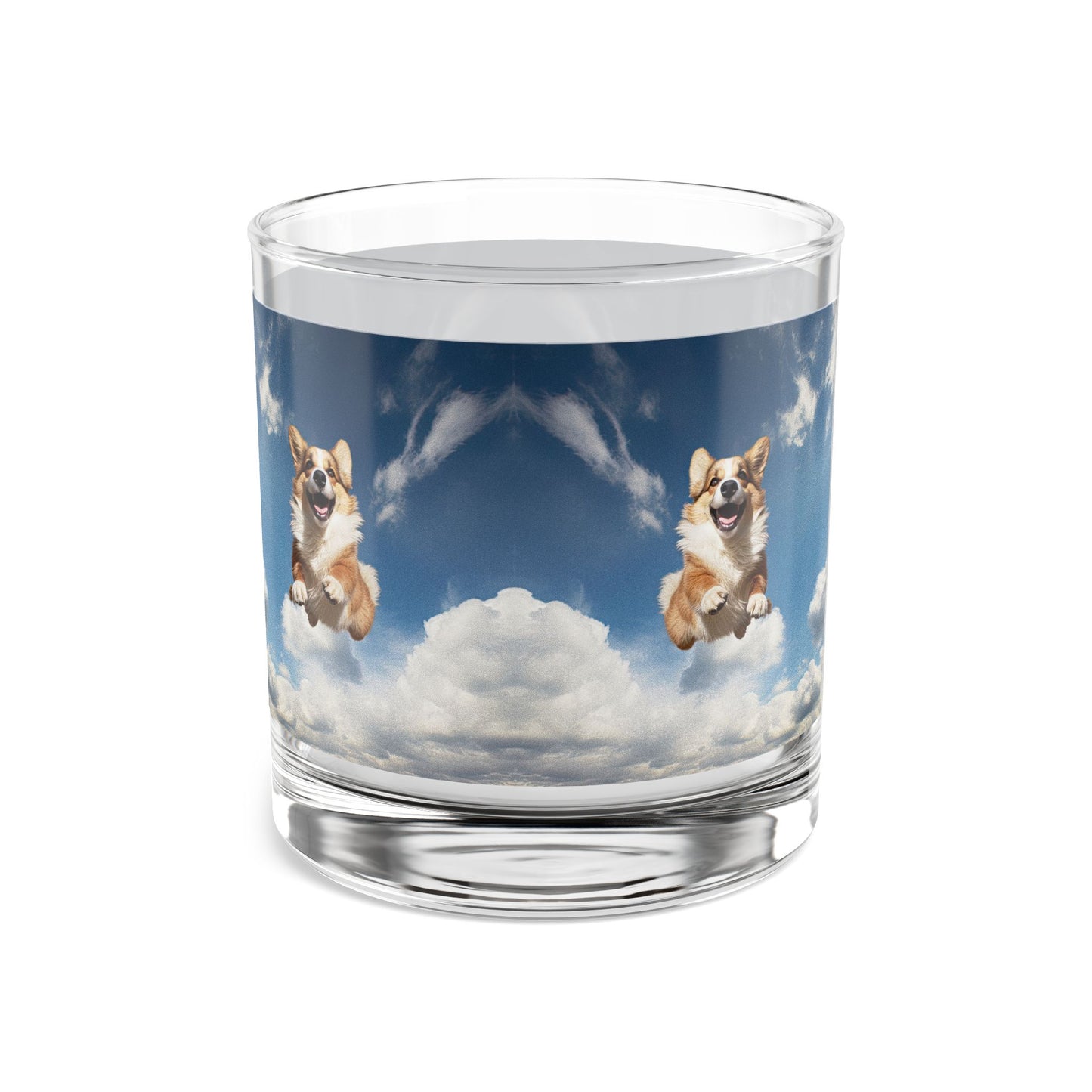 Flying Corgi - Highball Glass