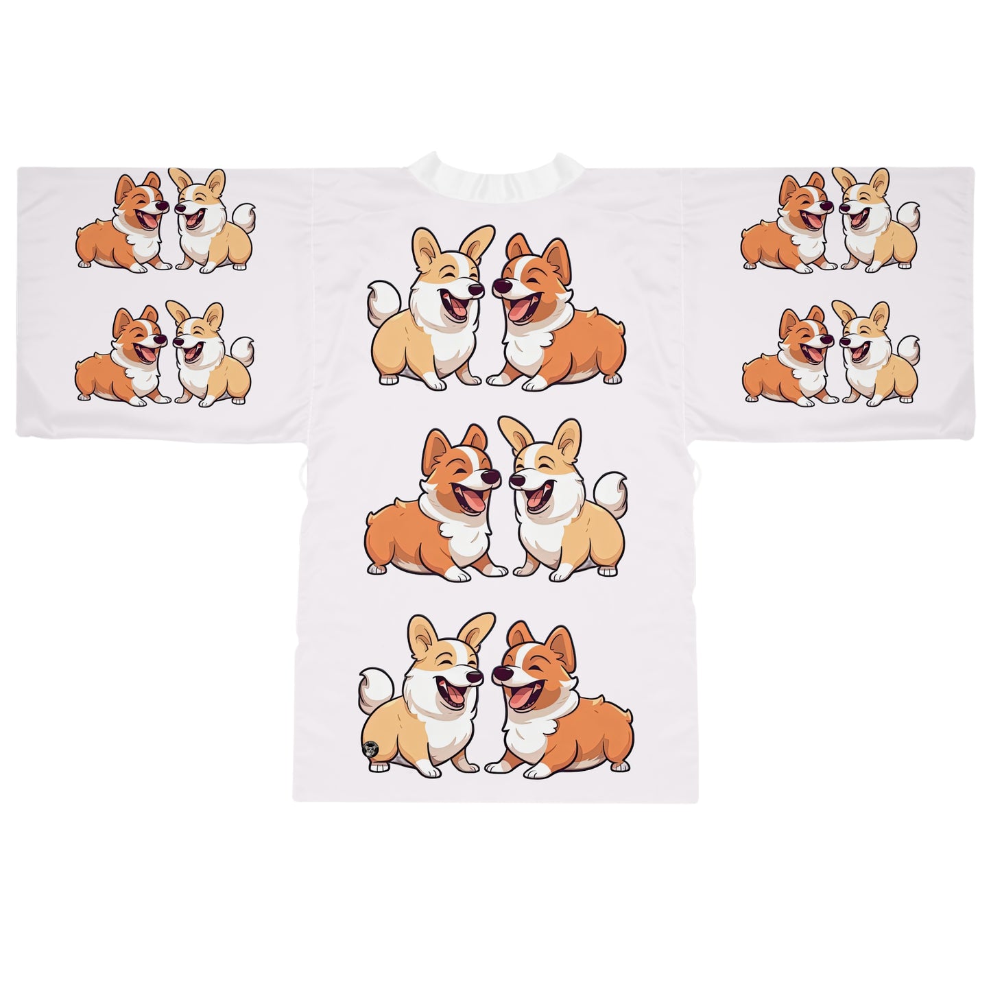 Corgi Couple Kimono Robe