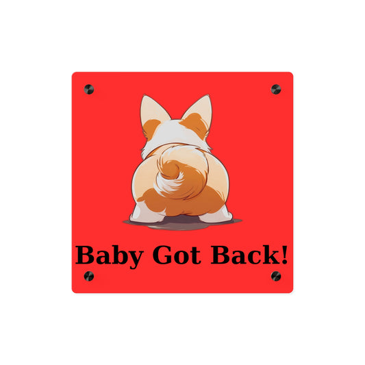Baby Got Back Anime on Acrylic