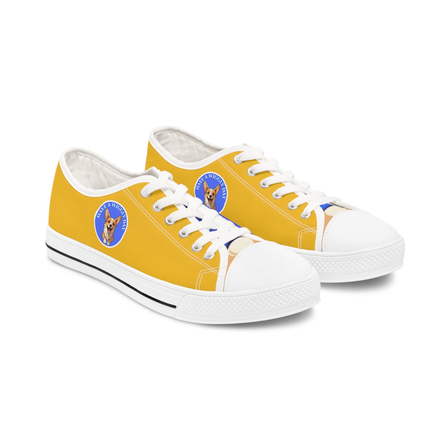 Have a Wiggly Day - Women's Low Top Sneakers