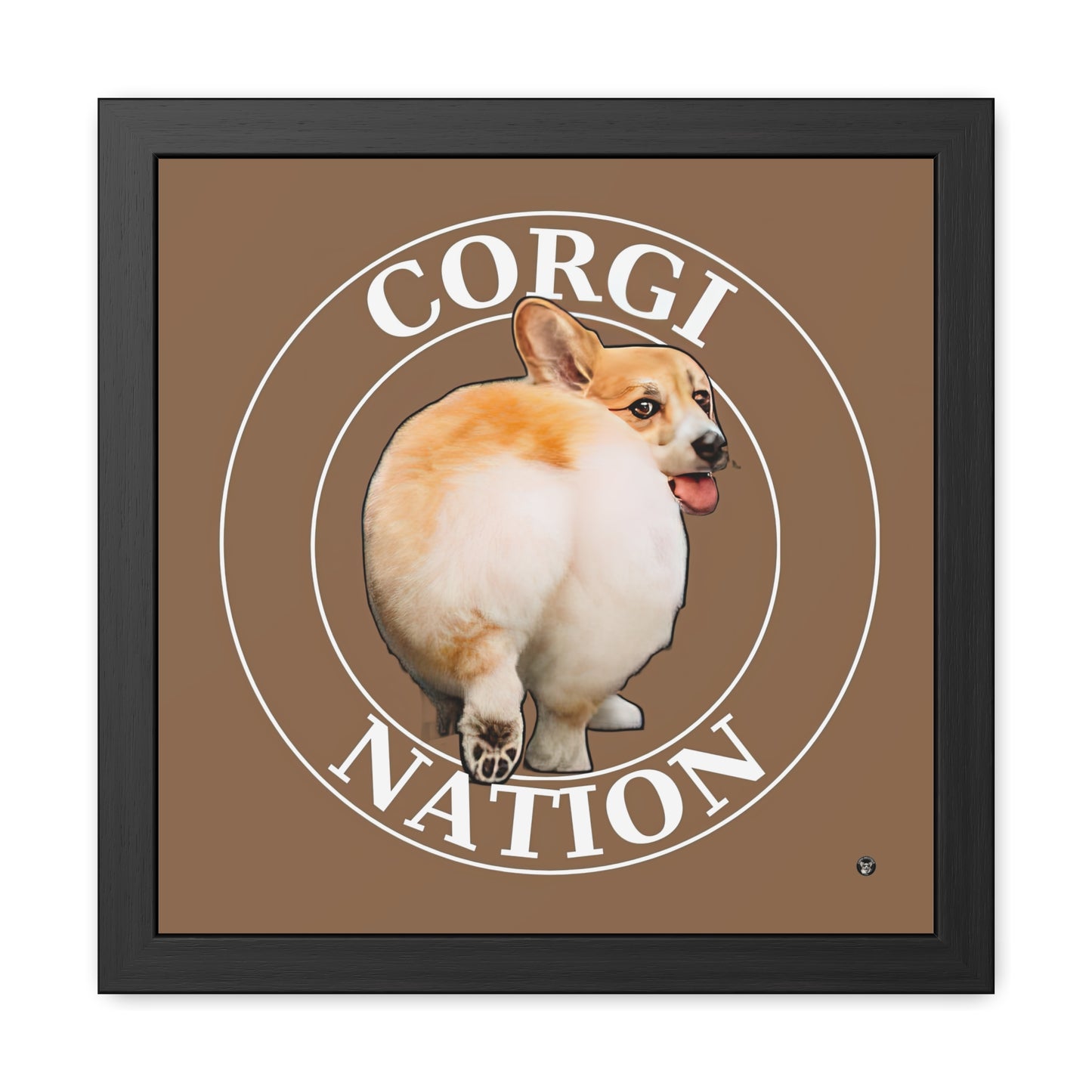 Corgi Nation - Framed Print
