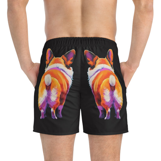 Corgi Butt Swim Trunks