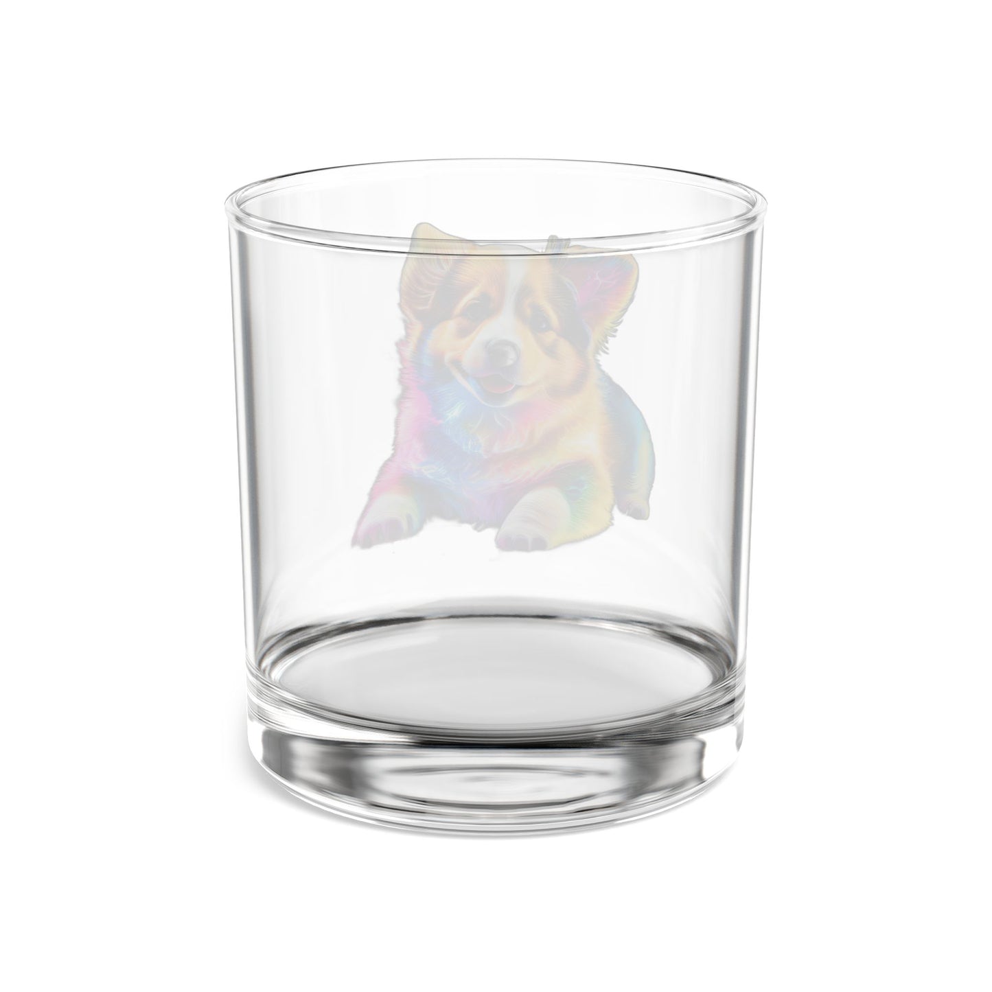 Colorful Corgi - Highball Glass