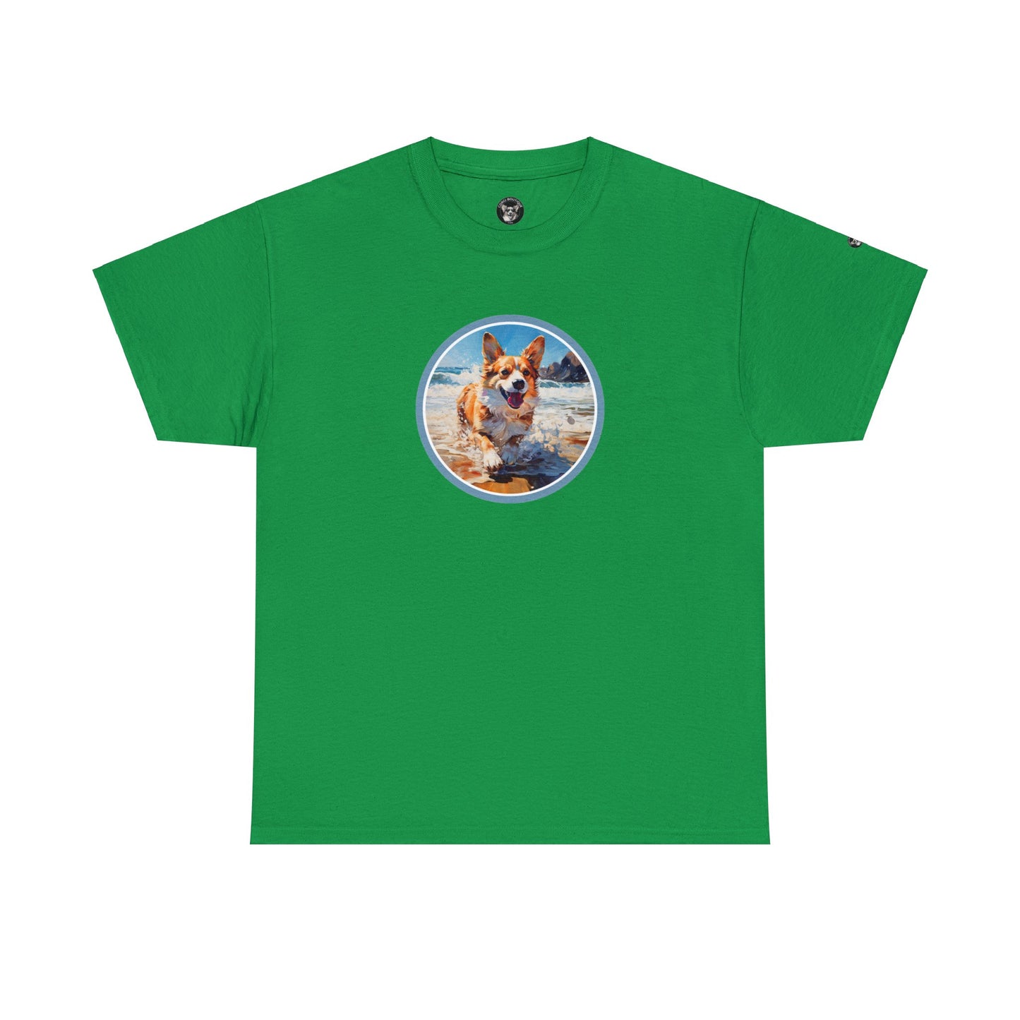 Coastal Corgi - Unisex Heavy Cotton Tee