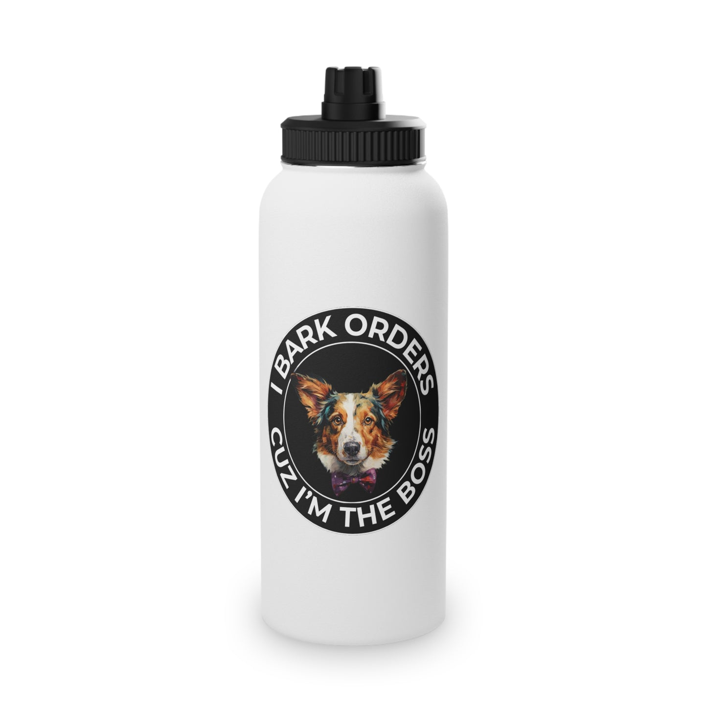The Boss - Water Bottle with Sport Lid